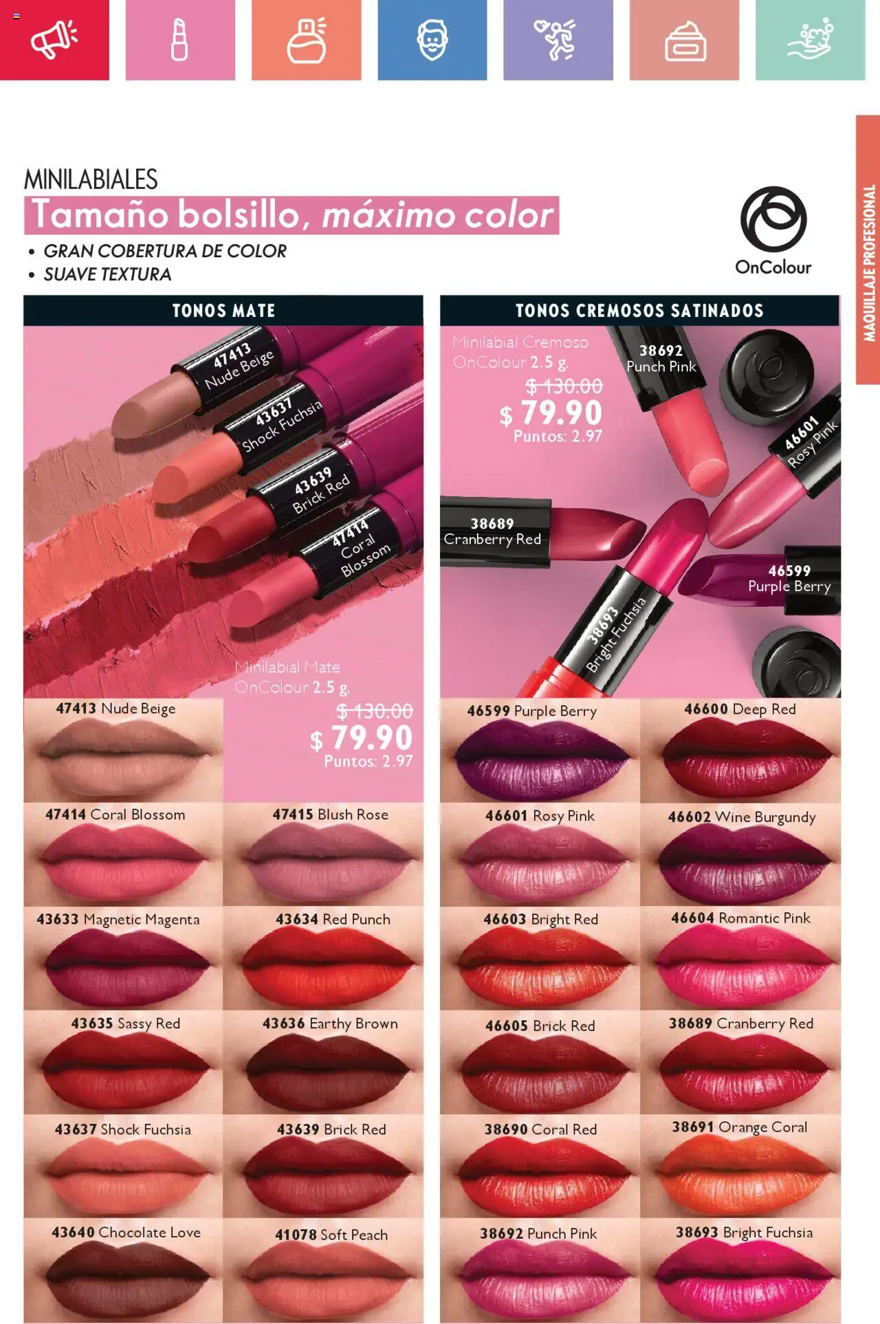 Nuevas ofertas de Oriflame válidas en toda la República Mexicana desde el 12.07.2025. ¡Encuentra las mejores ofertas en Oriflame campaña 10 2025! | Página: 47 | Productos: Chocolate, Mate, Maquillaje