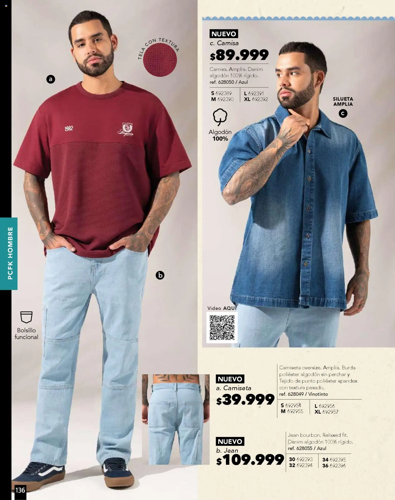 Pacifika revista - valida desde el 01.11.2025 | Página: 136 | Productos: Algodón, Jean, Camiseta, Camisa