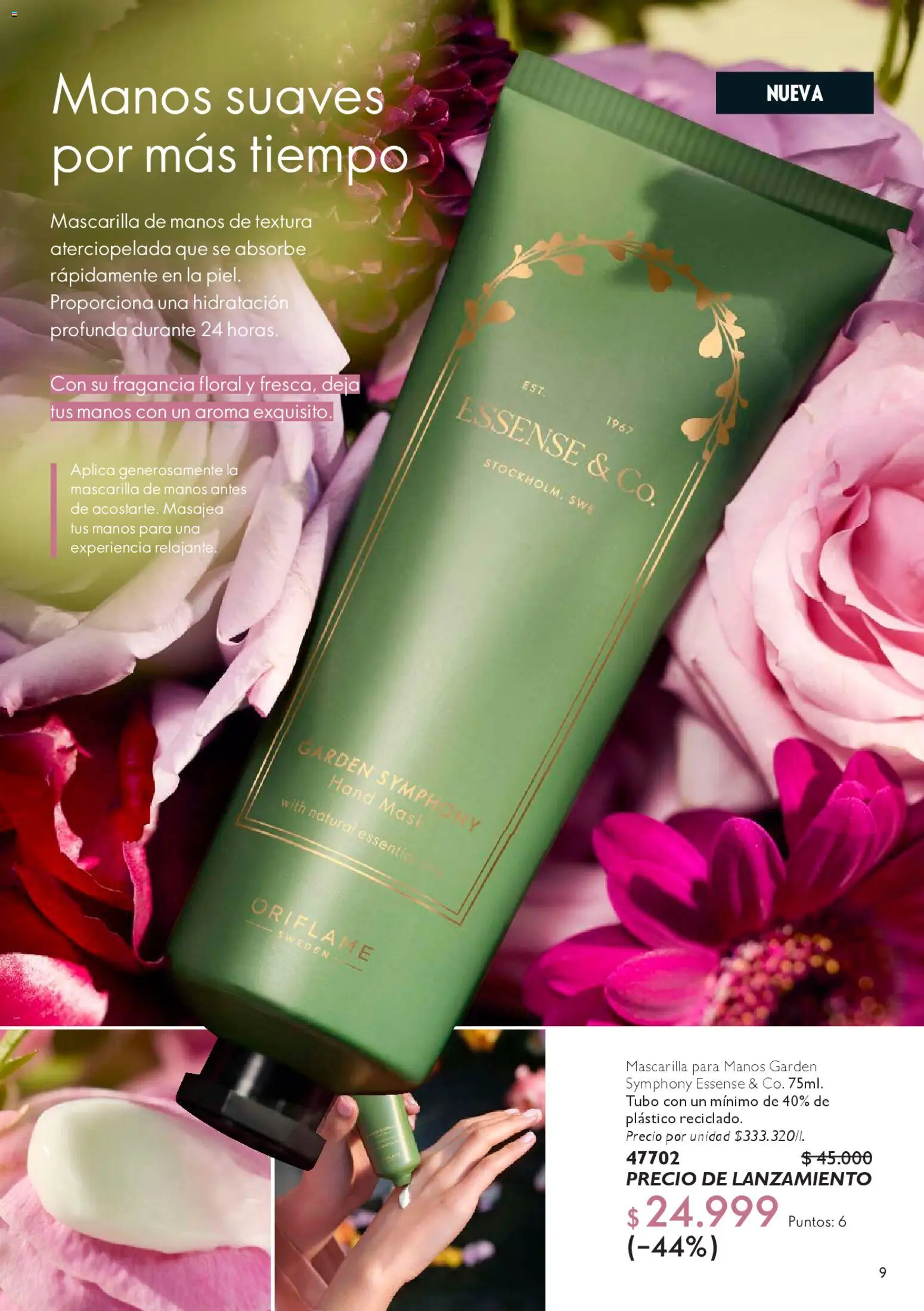 Oriflame revista - valida desde el 18.04.2026 | Página: 9 | Productos: Mascarilla, Fragancia