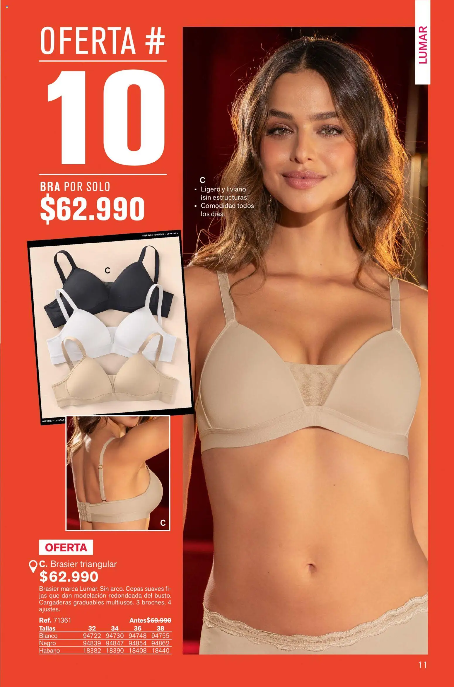 Leonisa revista - valida desde el 02.01.2026 | Página: 11 | Productos: Brasier
