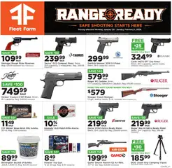 Preview of Mills Fleet Farm weekly ads valid from 26.01.2026