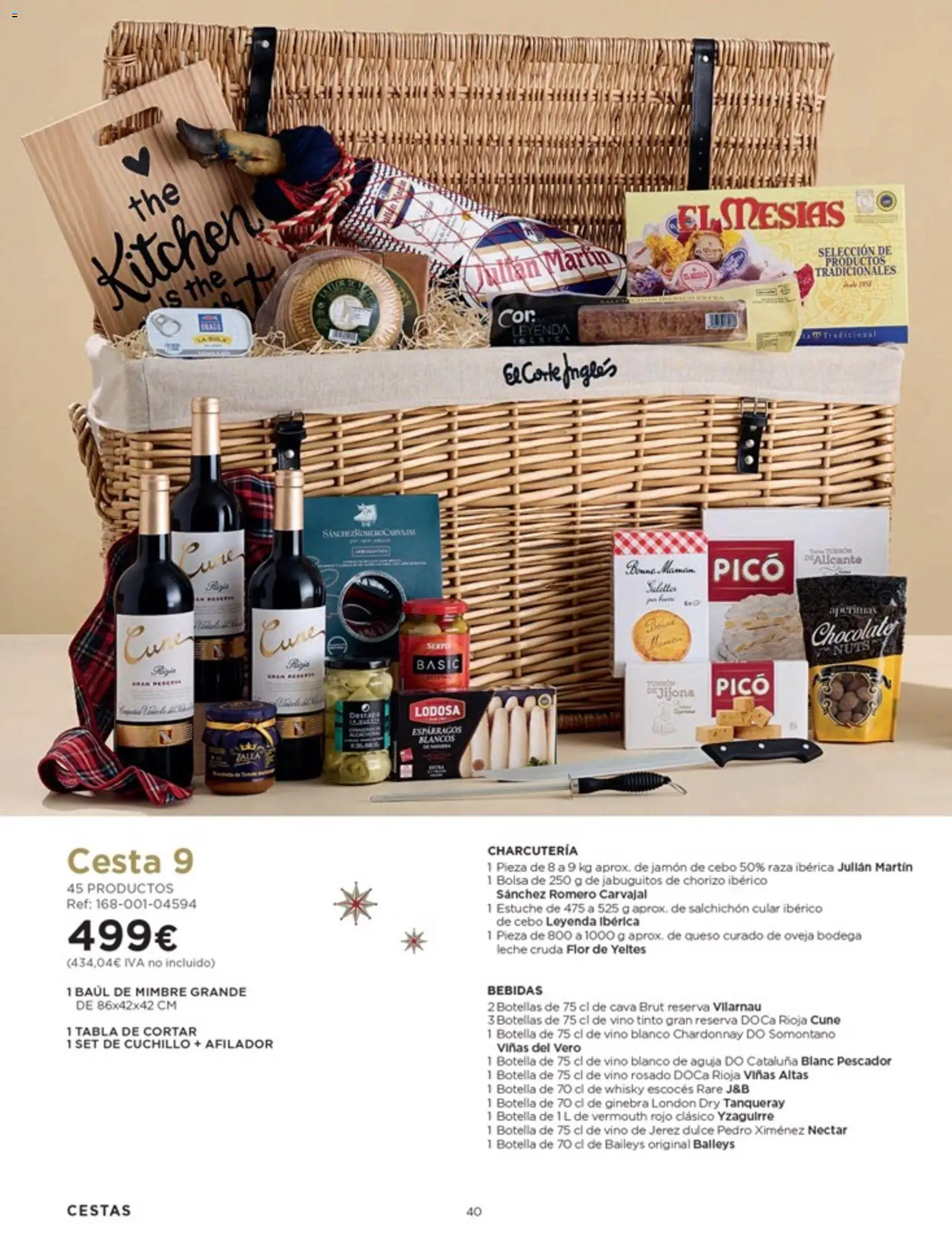 Nuevas ofertas de El Corte Inglés válidas en toda la República Mexicana desde el 03.10.2025. ¡Encuentra las mejores ofertas en El Corte Inglés catálogo Especial Cataluña! | Página: 40 | Productos: Estuche, Chocolate, Jamón, Pico