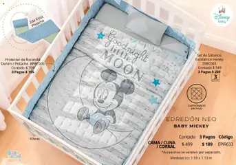 Vista previa de Colchas Concord catálogo Baby, nuevo folleto de la tienda, válido en México a partir del 01.05.2026 | Página: 11 | Productos: Cama, Cuna, Sabanas