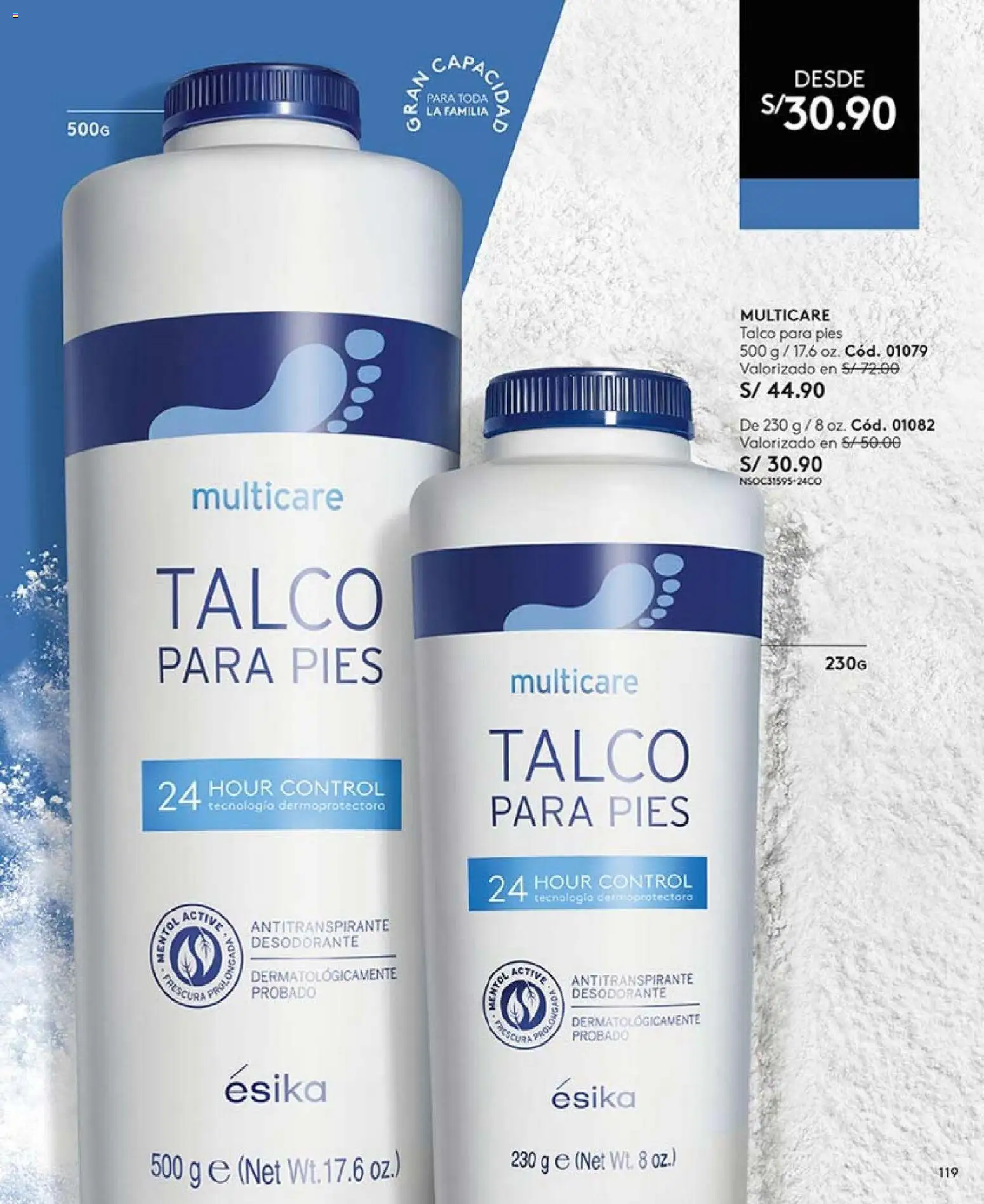 Catálogo Ésika válido desde 27.12.2025 | Página: 119 | Productos: Desodorante, Antitranspirante