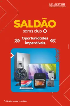 Sam's Club - Ofertas Saldão - Pré-Visualização do folheto da loja Sam's Club, válido de 01.07.2025