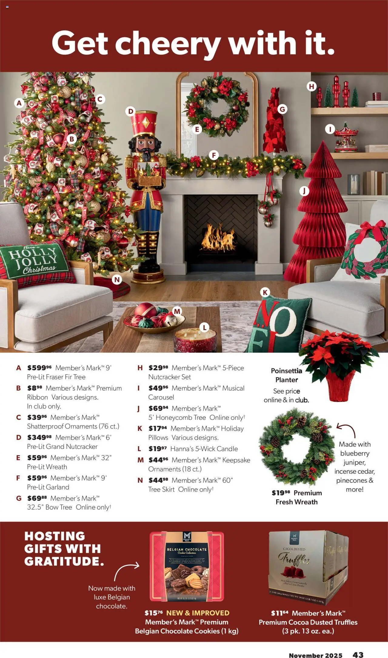 Sam's Club Black Friday - valid from 29.10.2025 | Page: 43 | Products: Powder, Chocolate, Bow, Cookies