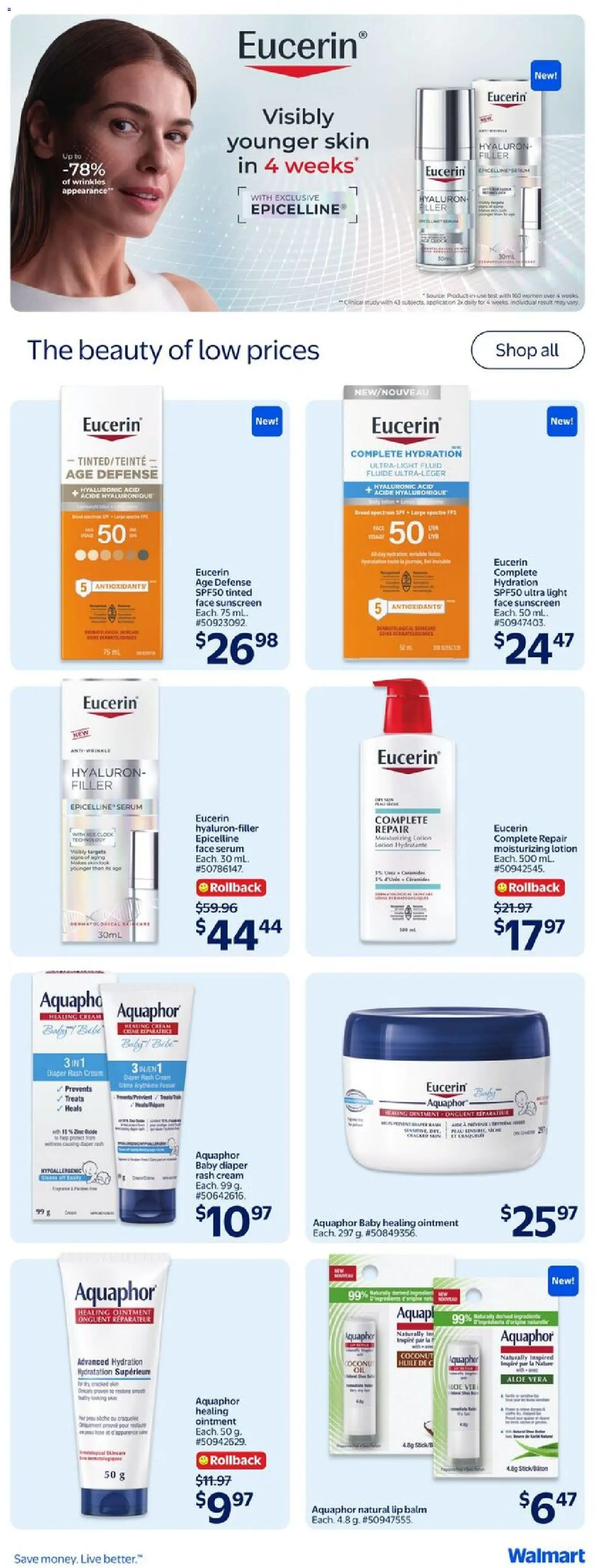 Walmart flyer valid from 12.03.2026 | Page: 20 | Products: Cream, Case, Sunscreen