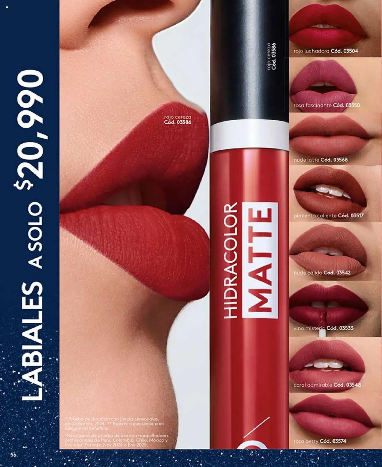 Ésika revista - valida desde el 14.10.2025 | Página: 56 | Productos: Pimienta, Vino