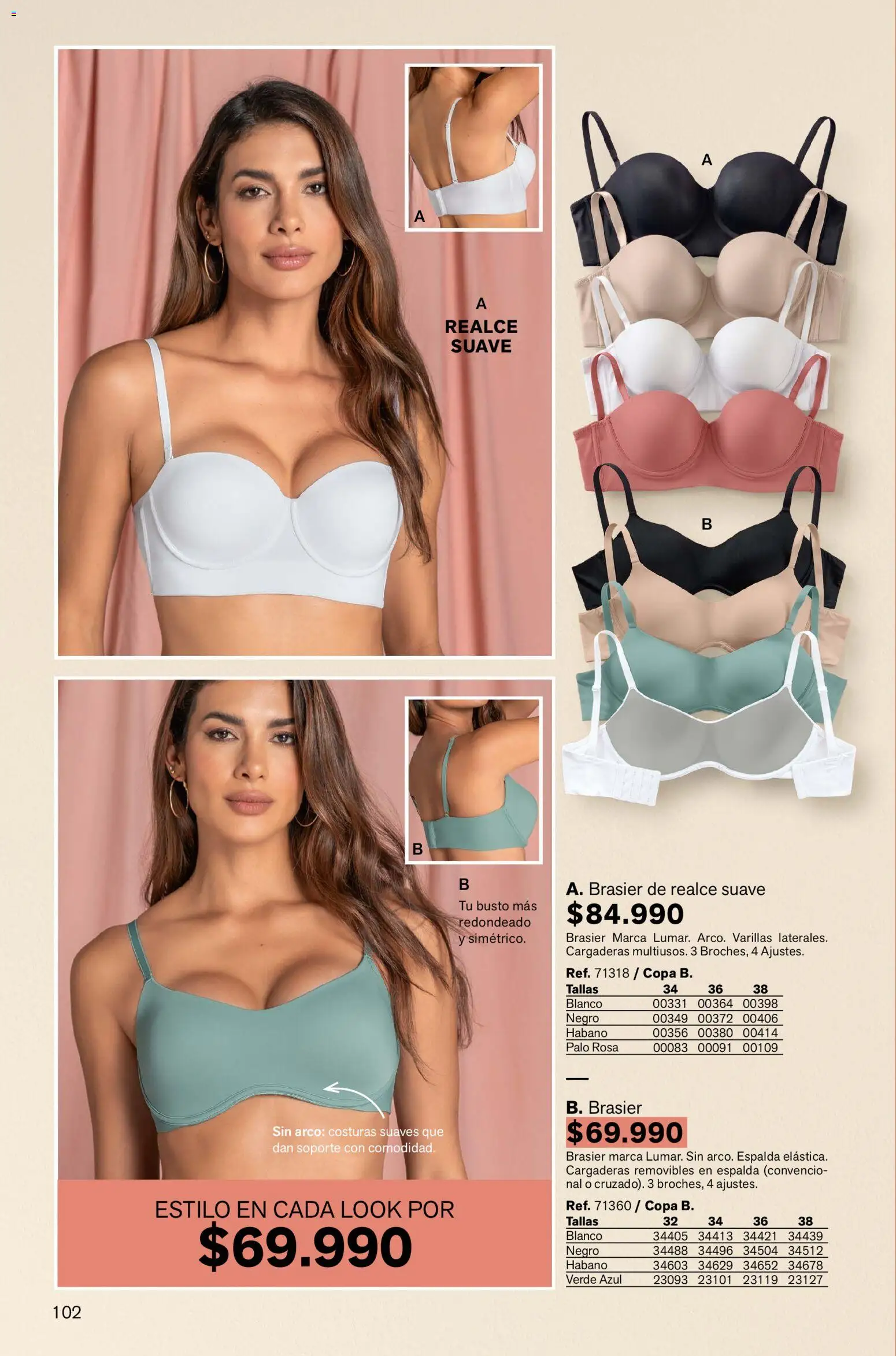 Leonisa revista - valida desde el 02.01.2026 | Página: 102 | Productos: Brasier
