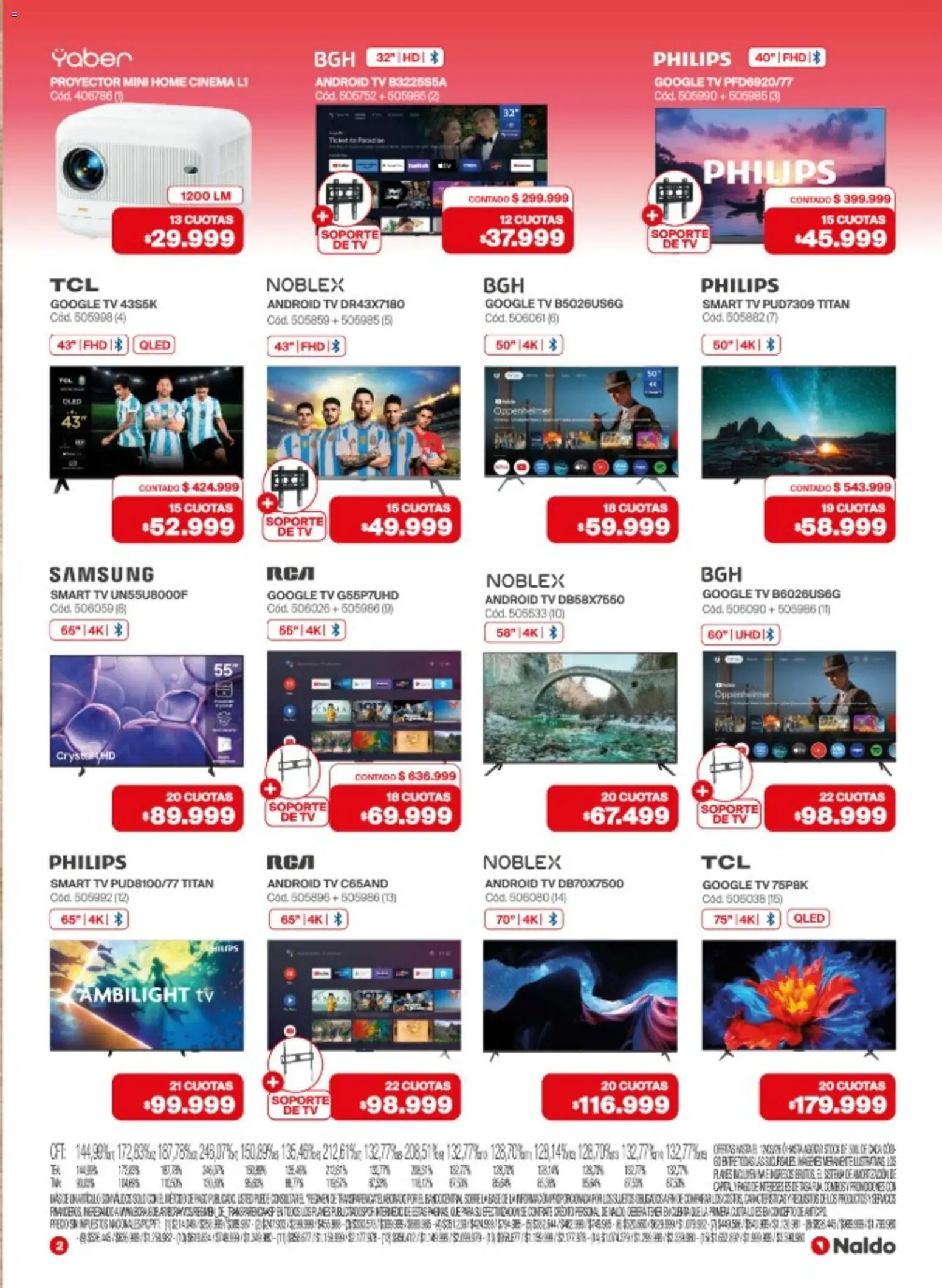 Naldo catálogo │ válido desde el 02.03.2026 | Página: 2 | Productos: Proyector
