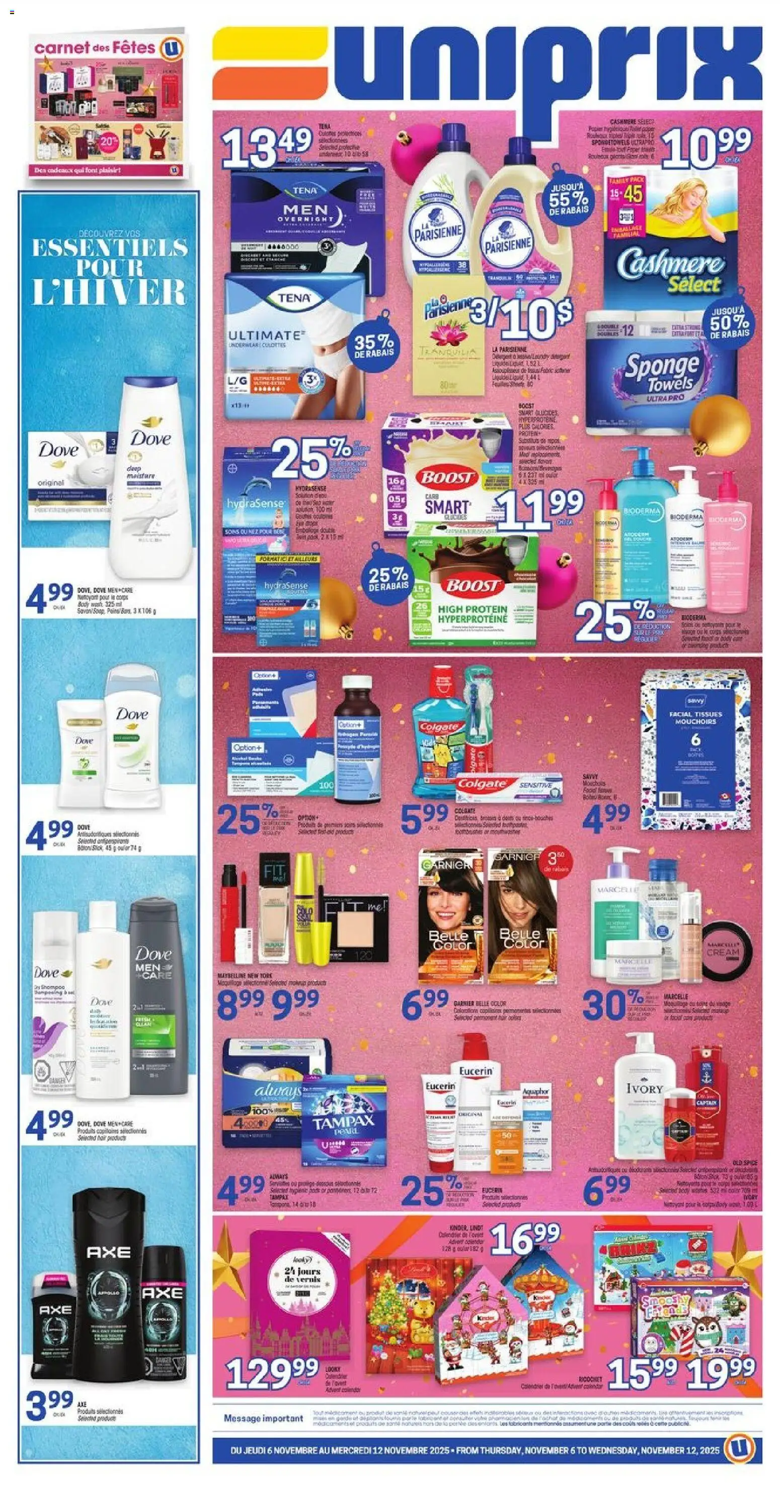 Uniprix flyer valid from 06.11.2025 | Page: 1