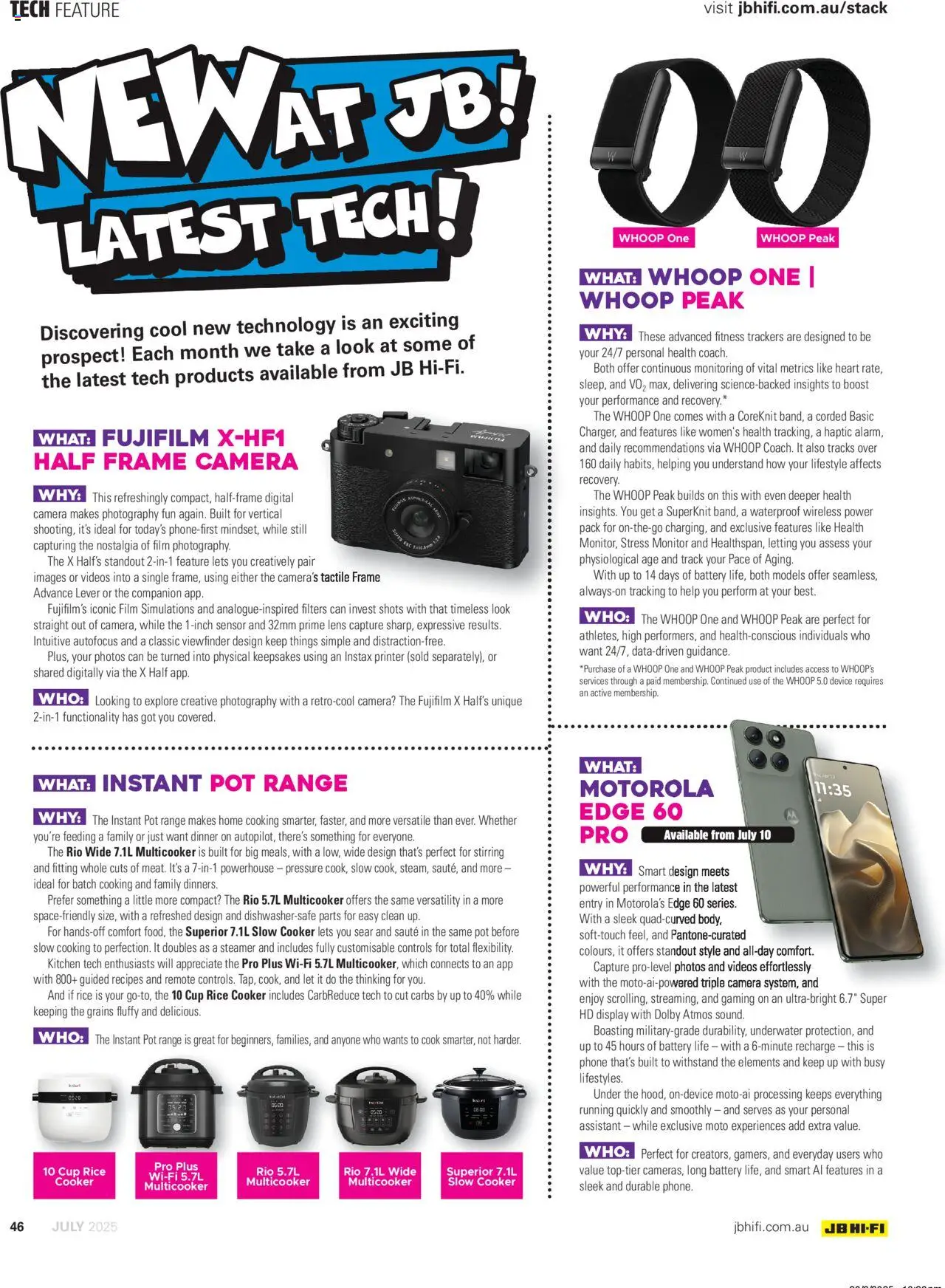 JB Hi-Fi catalogue - valid from 01.07.2025 | Page: 100 | Products: Rice, Phone, Device, Slow cooker