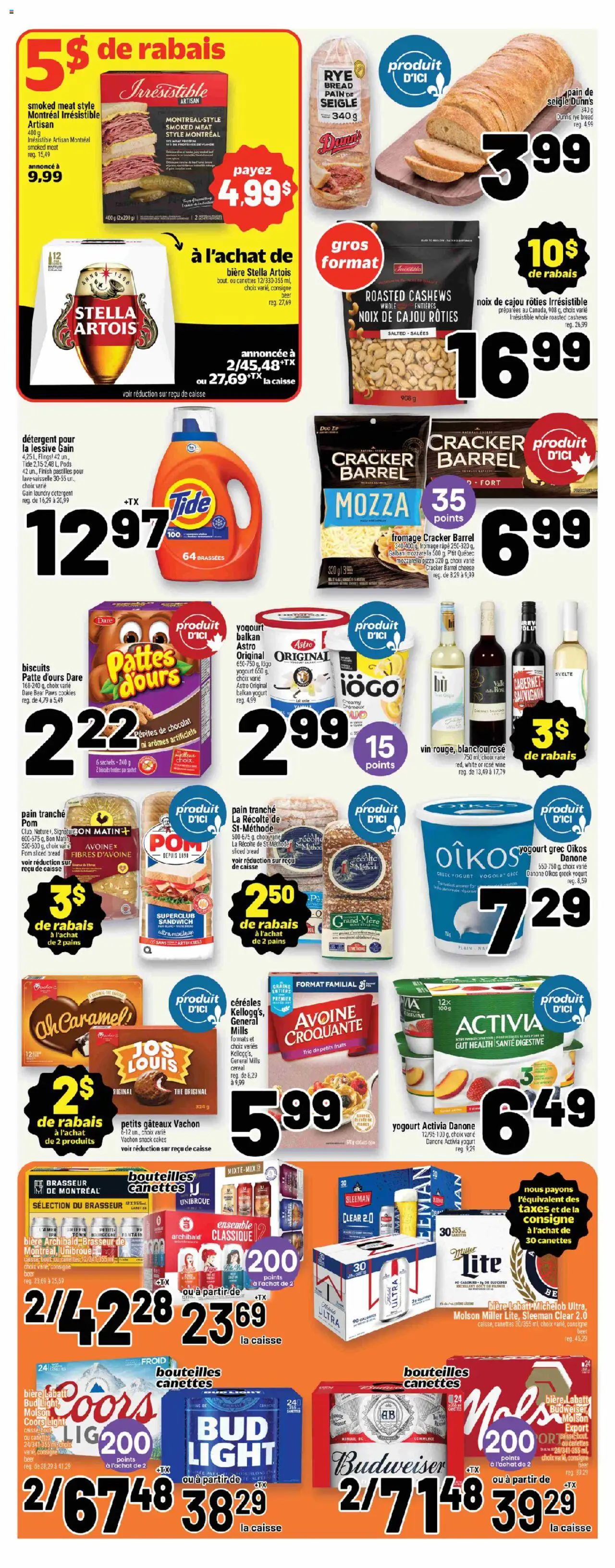 Metro flyer valid from 02.10.2025 | Page: 3 | Products: Cookies, Bread, Wine, Beer
