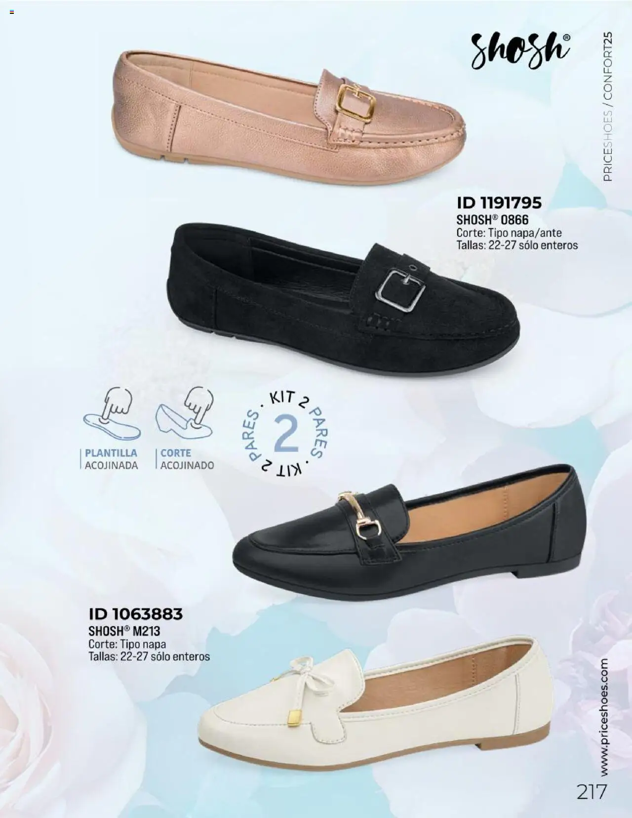 Nuevas ofertas de Price Shoes válidas en toda la República Mexicana desde el 10.02.2025. ¡Encuentra las mejores ofertas en Price Shoes catálogo Confort! | Página: 217