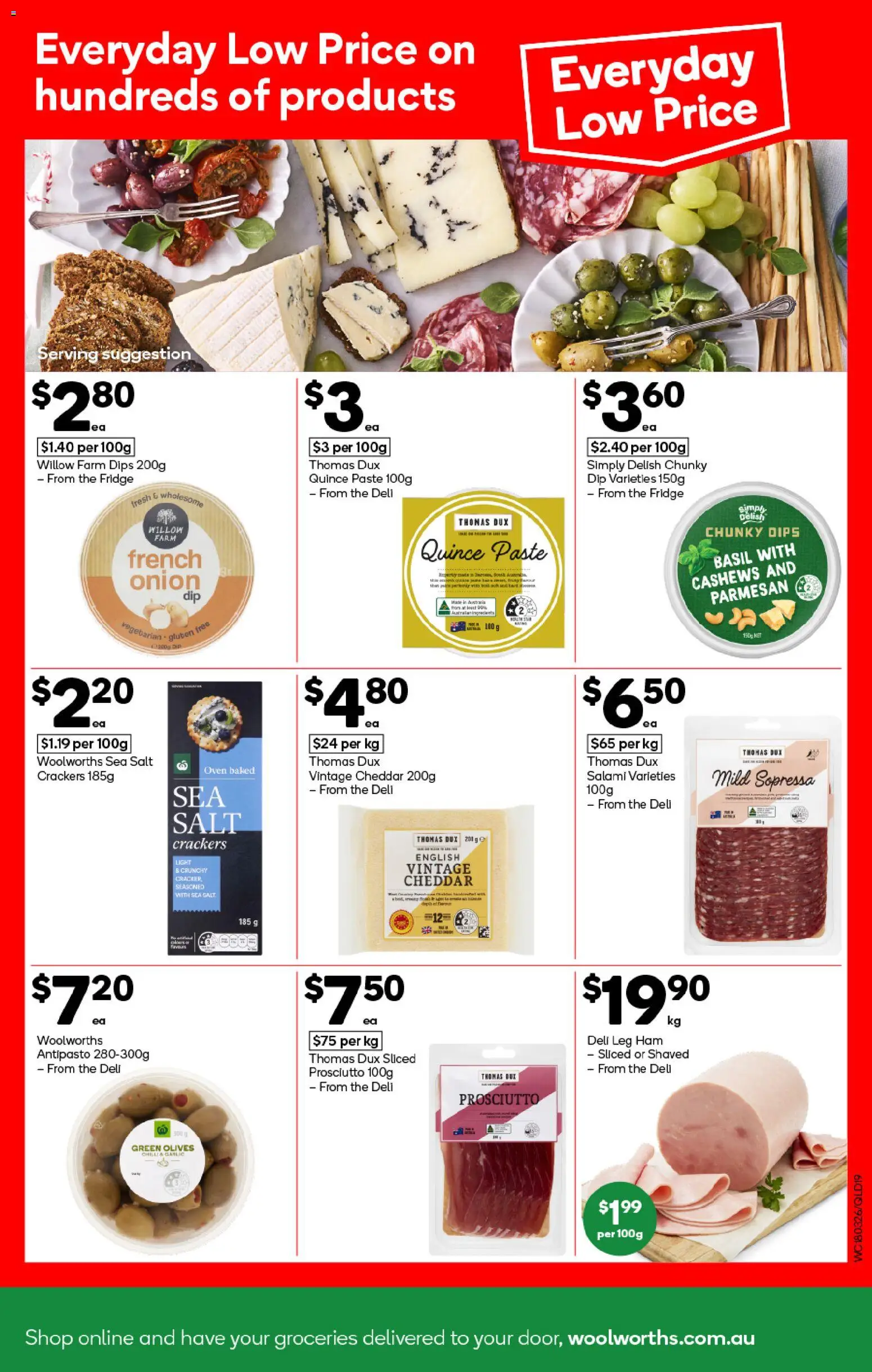 Woolworths catalogue - valid from 18.03.2026 | Page: 19 | Products: Light, Olives, Salt, Oven