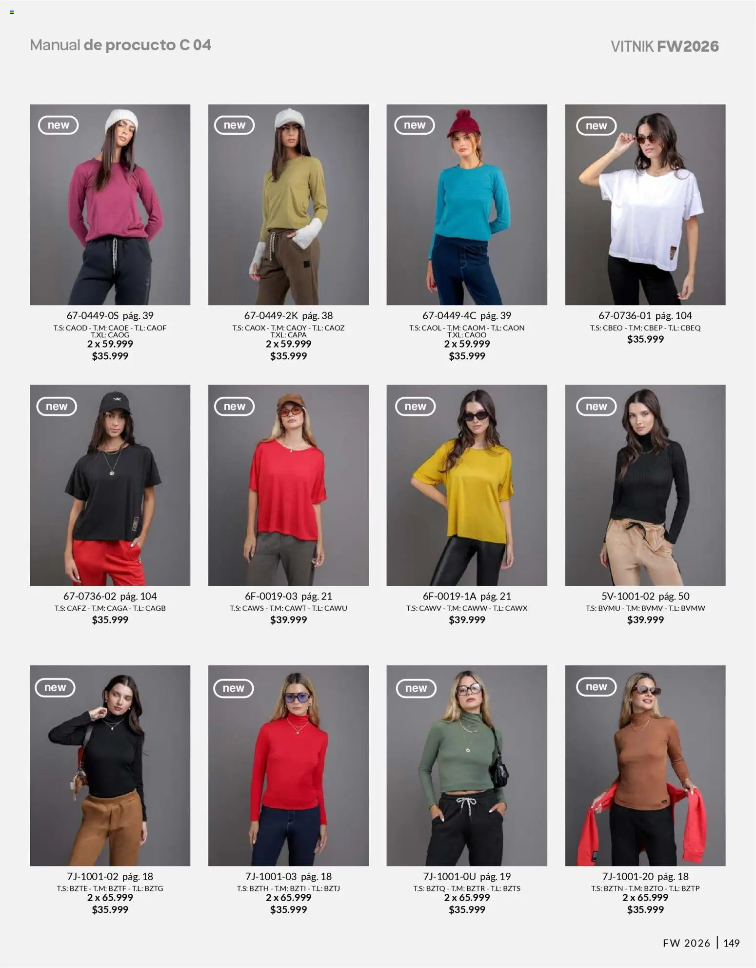 Vitnik - Mujer │ válido desde el 01.04.2026 | Página: 149