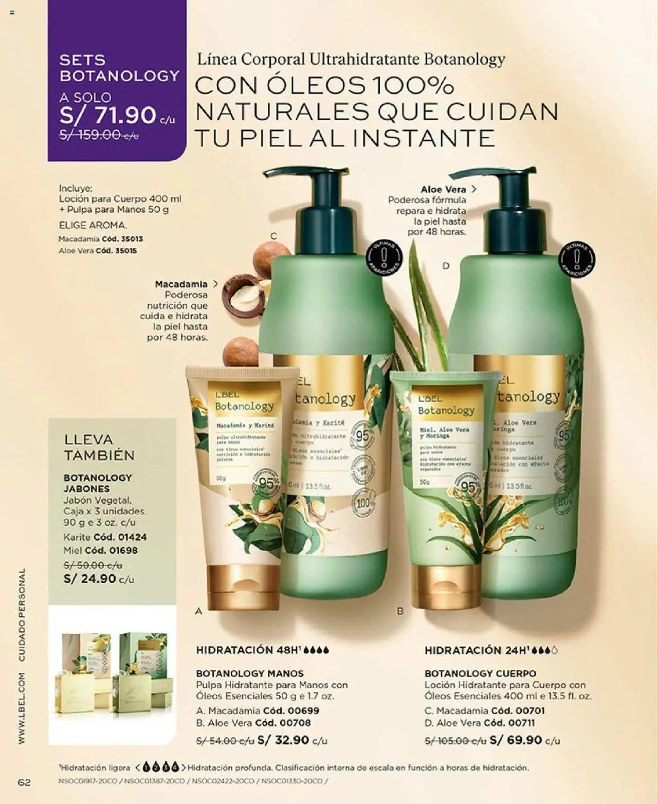 Catálogo L'Bel válido desde 02.08.2025 | Página: 62 | Productos: Jabón, Caja