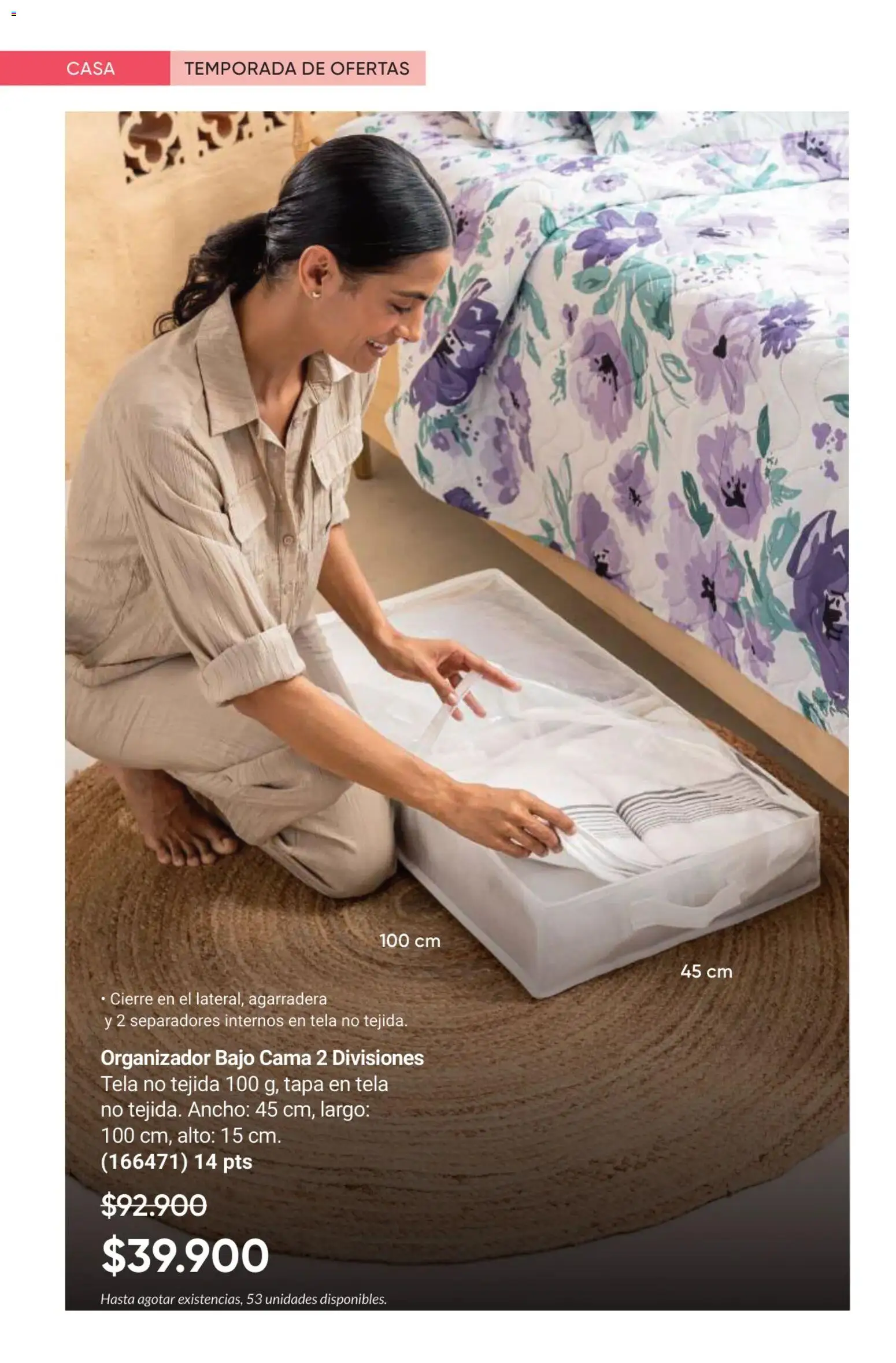 Avon revista - valida desde el 01.02.2026 | Página: 34 | Productos: Cama, Organizador