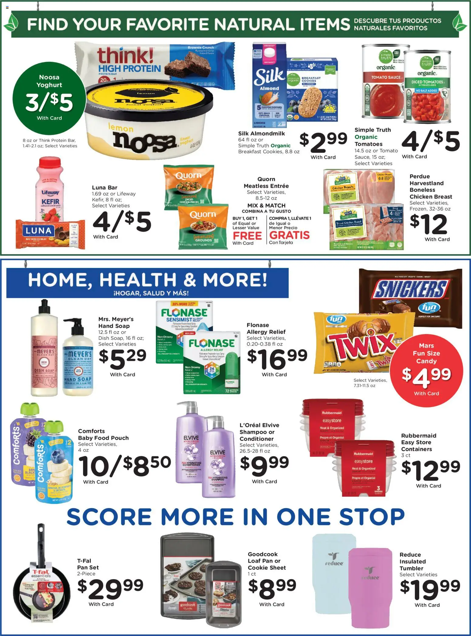 Fry's Food Weekly Ad - valid from 22.04.2026 | Page: 8 | Products: Pan, Shampoo, Cookies, Sauce