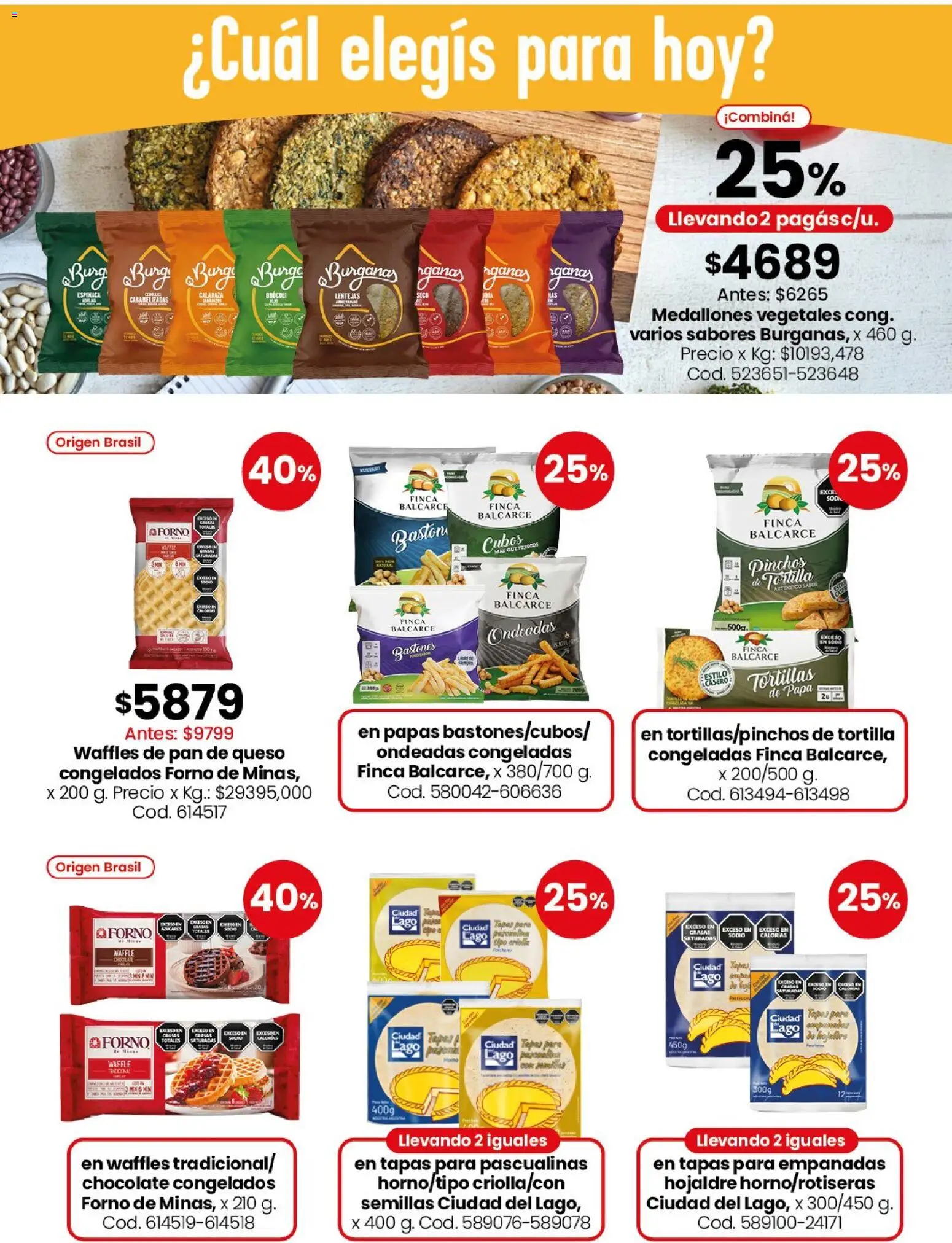 Coto - Ofertas Carnes, │ válido desde el 30.03.2026 | Página: 7 | Productos: Papa, Semillas, Pan, Chocolate