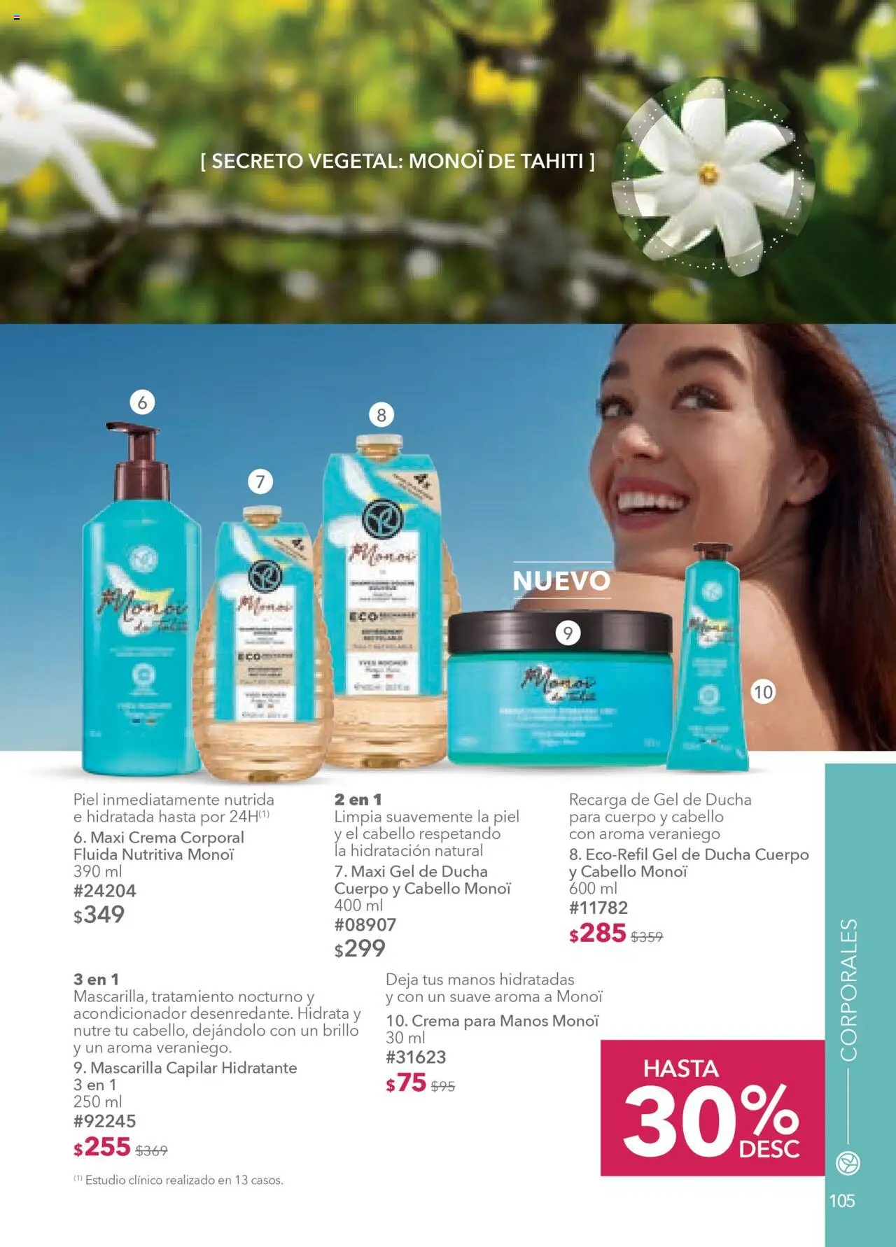 Nuevas ofertas de Yves Rocher válidas en toda la República Mexicana desde el 18.09.2025. ¡Encuentra las mejores ofertas en Yves Rocher - Campaña 13 2025! | Página: 107 | Productos: Crema, Mascarilla, Crema corporal, Gel de ducha