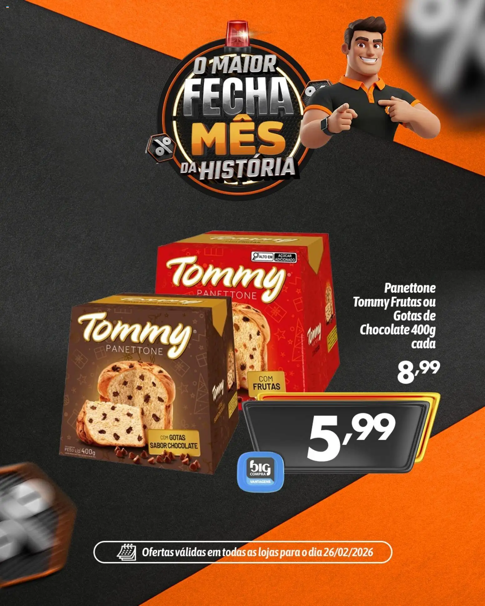 Big Compra Folheto - válido de 26.02.2026 | Página: 4 | Produtos: Panettone, Chocolate
