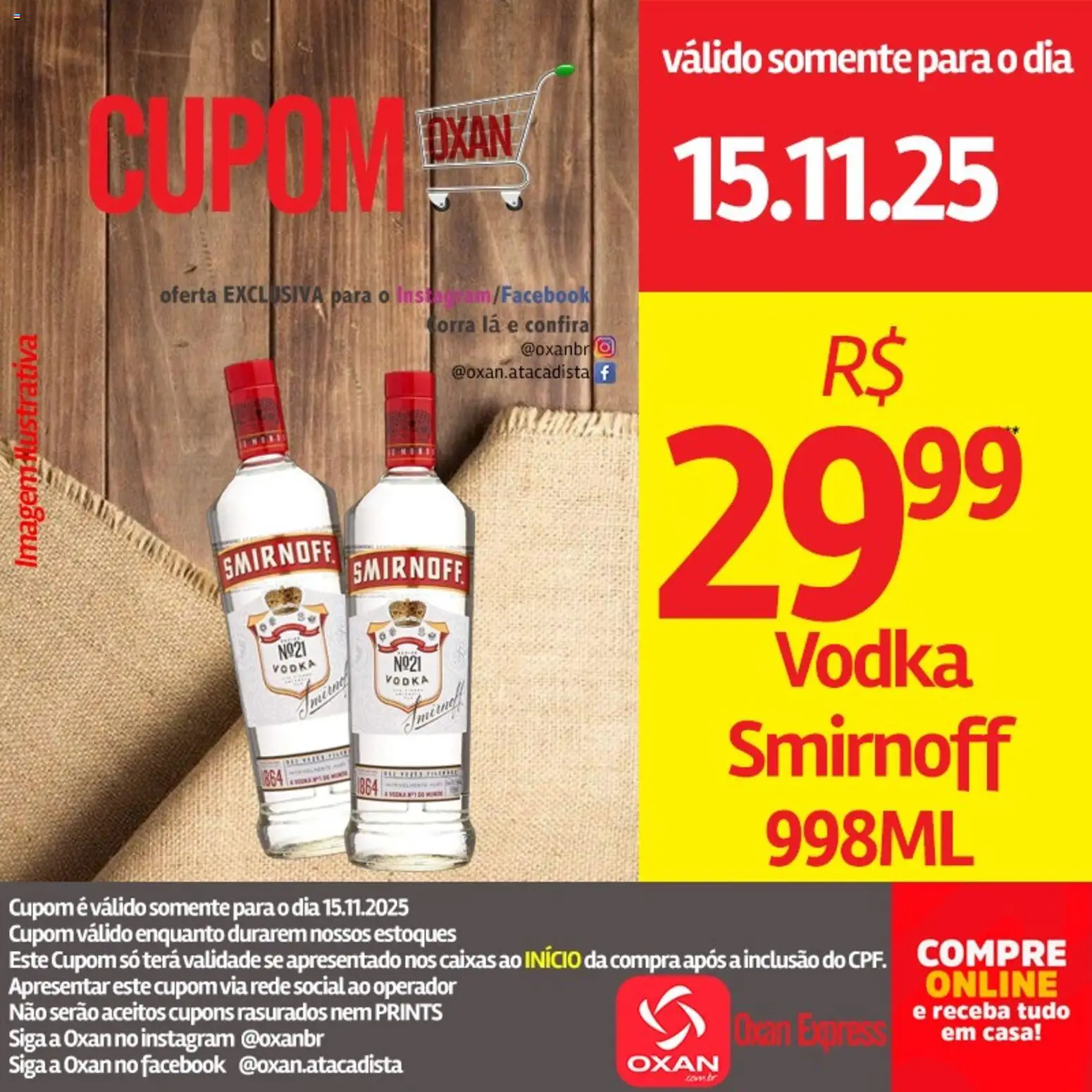 Oxan Atacadista Folheto - válido de 15.11.2025 | Página: 12 | Produtos: Vodka