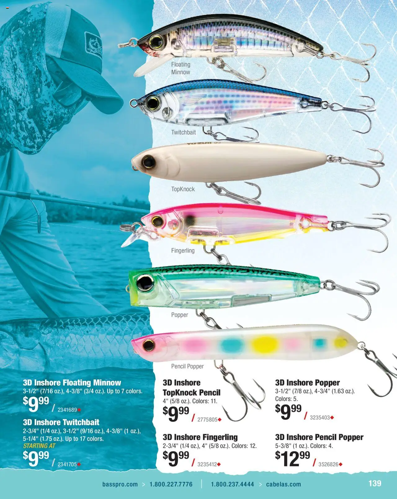 Cabela's Saltwater Specialist 25 - valid from 01.01.2025 | Page: 139 | Products: Pencil