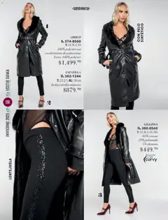 Vista previa de Andrea catálogo Invierno, nuevo folleto de la tienda, válido en México a partir del 26.11.2025 | Página: 136 | Productos: Abrigo, Leggings