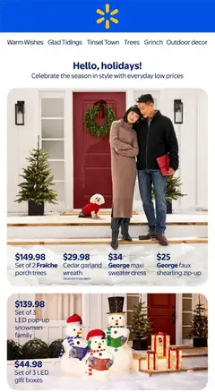 Preview of Walmart - Hello, holidays! from shop Walmart valid from 30.10.2025