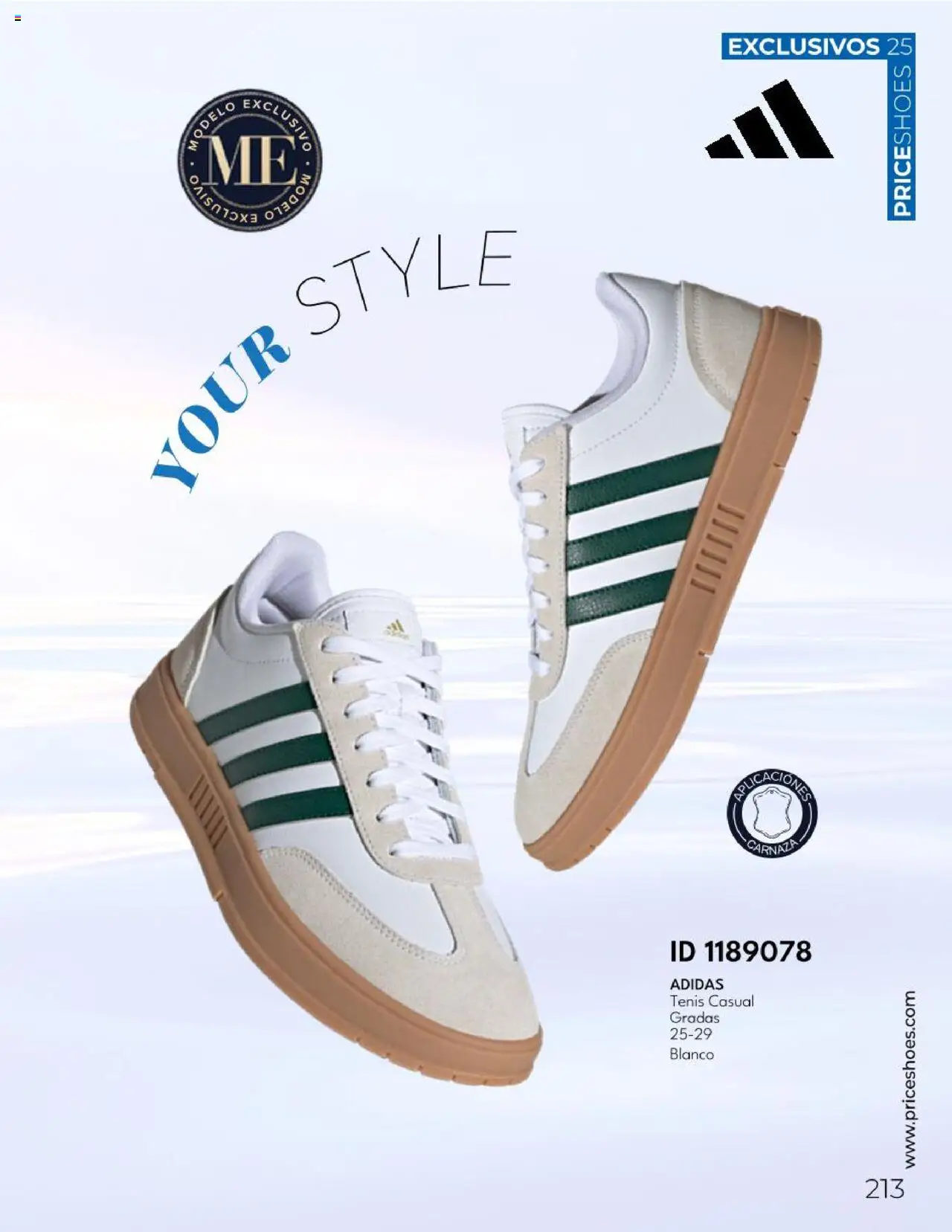 Nuevas ofertas de Price Shoes válidas en toda la República Mexicana desde el 26.06.2025. ¡Encuentra las mejores ofertas en Price Shoes catálogo Botas ! | Página: 213 | Productos: Tenis