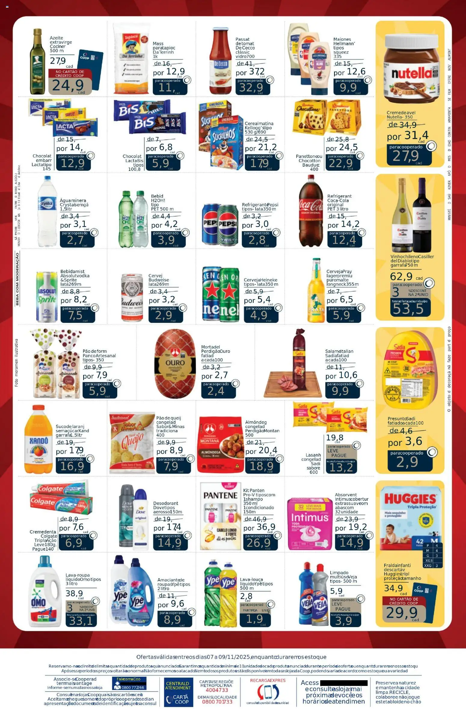 Coop Folheto - válido de 07.11.2025 | Página: 2 | Produtos: Banco, Pão, Sucrilhos, Azeite