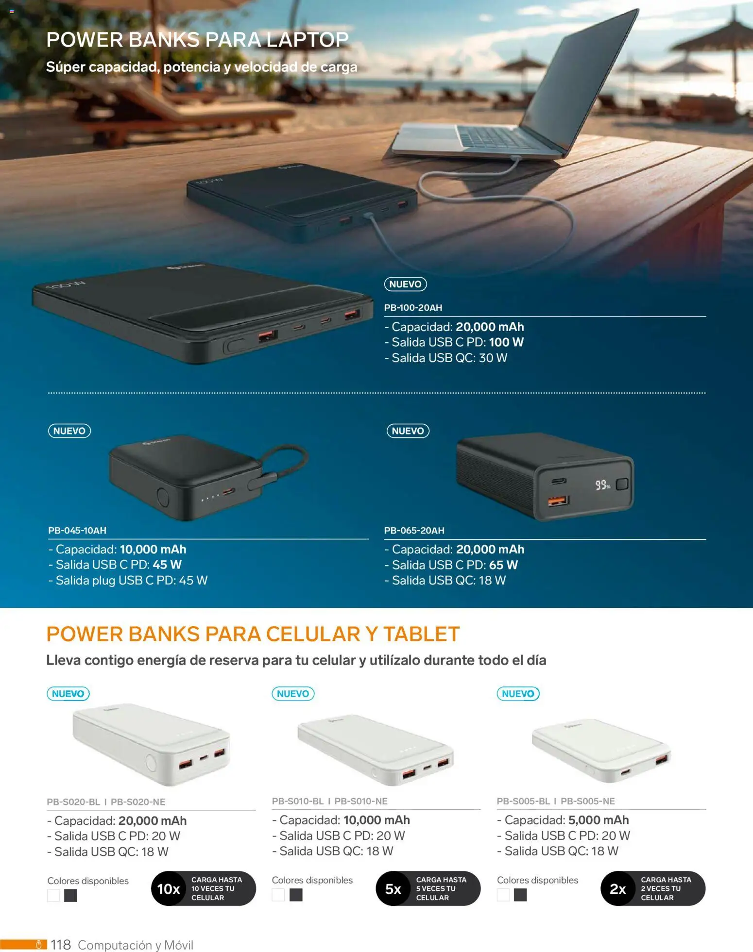 Nuevas ofertas de Steren válidas en toda la República Mexicana desde el 01.01.2026. ¡Encuentra las mejores ofertas en Steren catálogo! | Página: 130 | Productos: Usb, Tablet, Movil