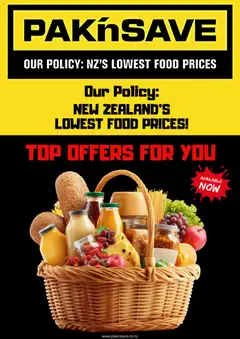 Pak n Save catalogue preview  - valid from 06.04.2026