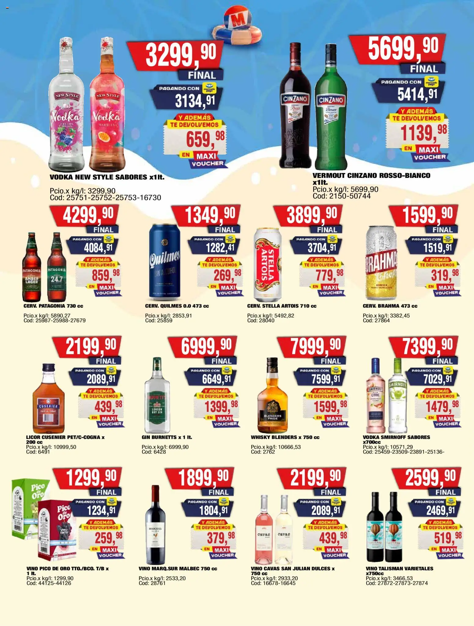 Maxiconsumo ofertas │ válido desde el 02.02.2026 | Página: 18 | Productos: Vodka, Gin, Vino, Té