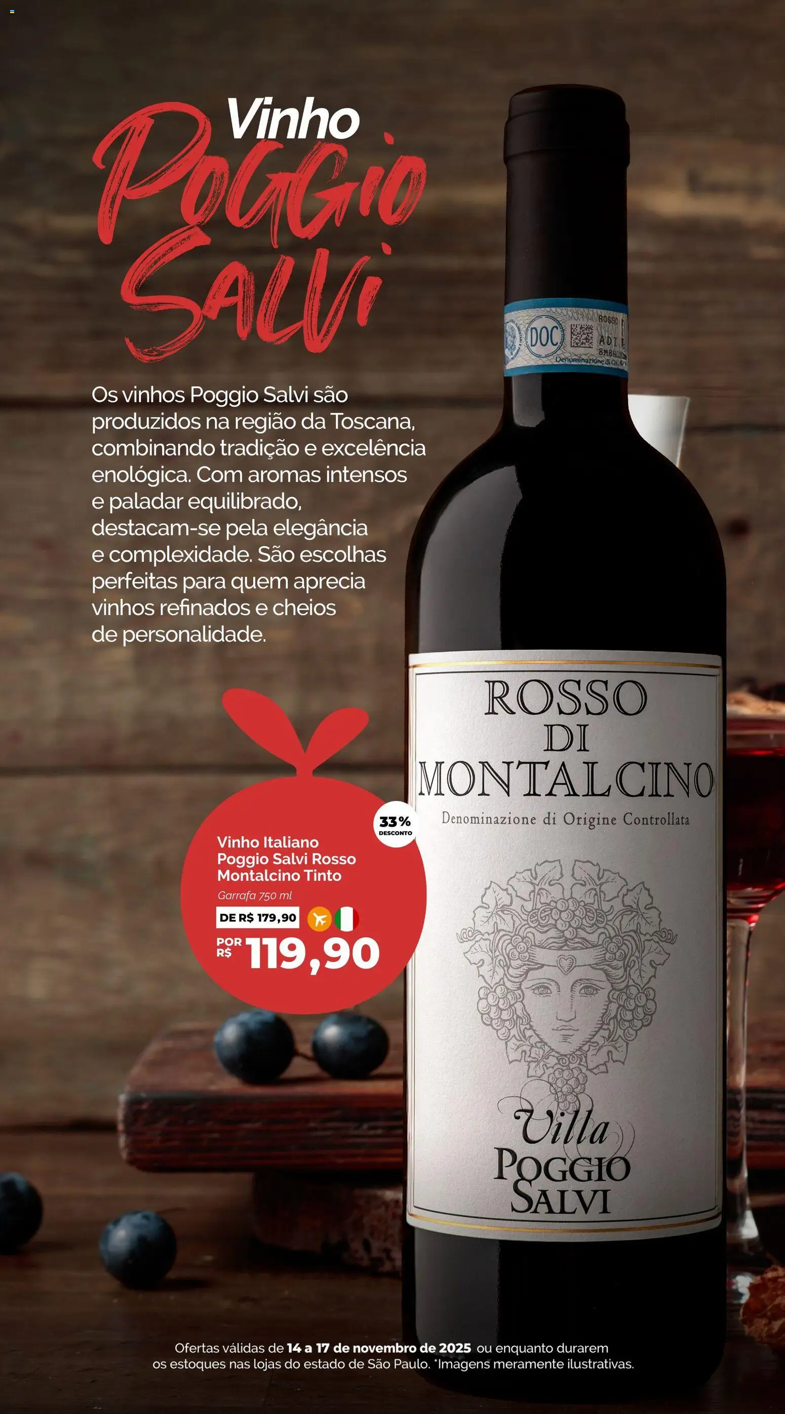 Oba Hortifruti Folheto - válido de 14.11.2025 | Página: 3 | Produtos: Vinho