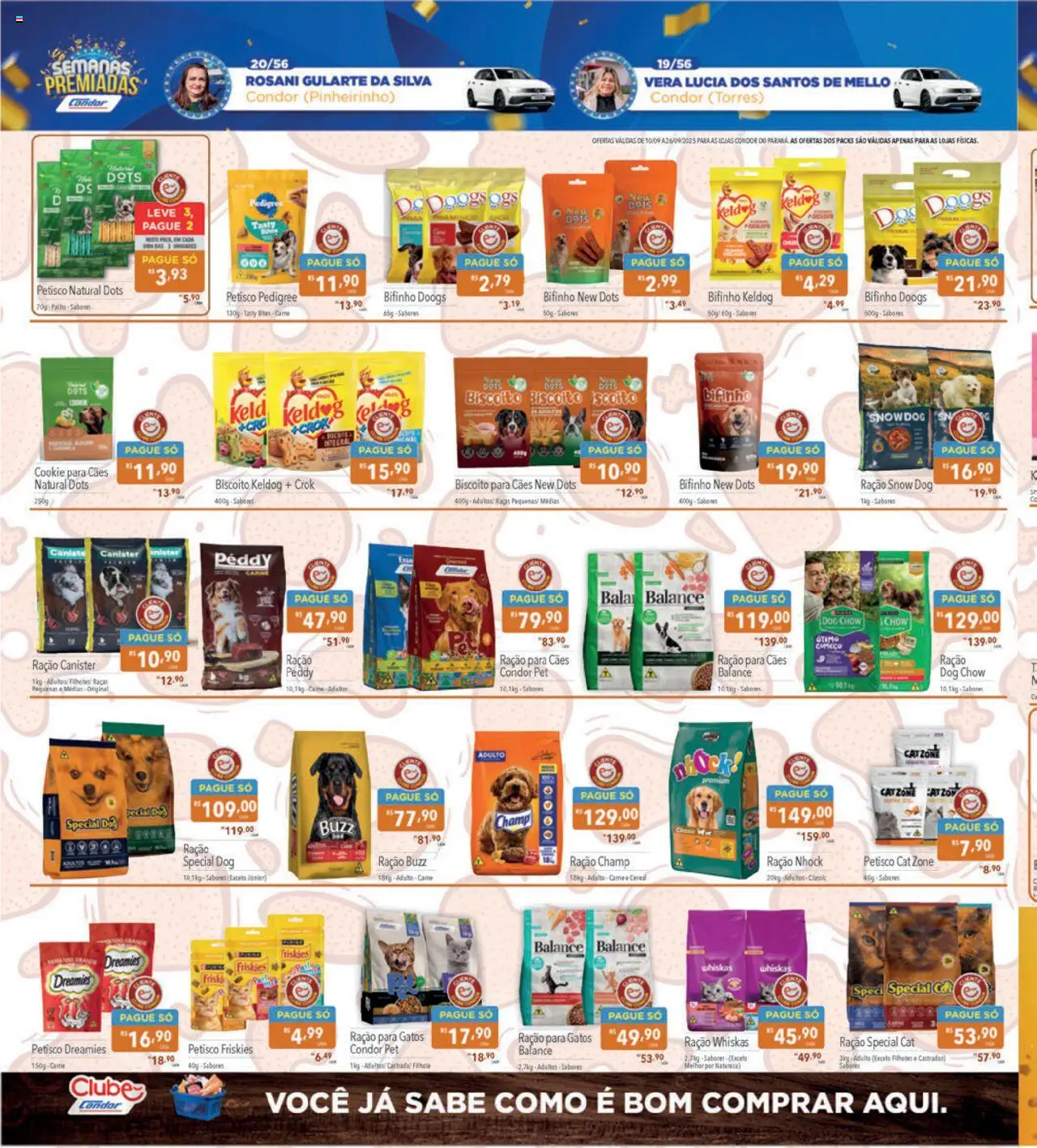 Supermercados Condor Folheto - válido de 10.09.2025 | Página: 30 | Produtos: Biscoito, Carne