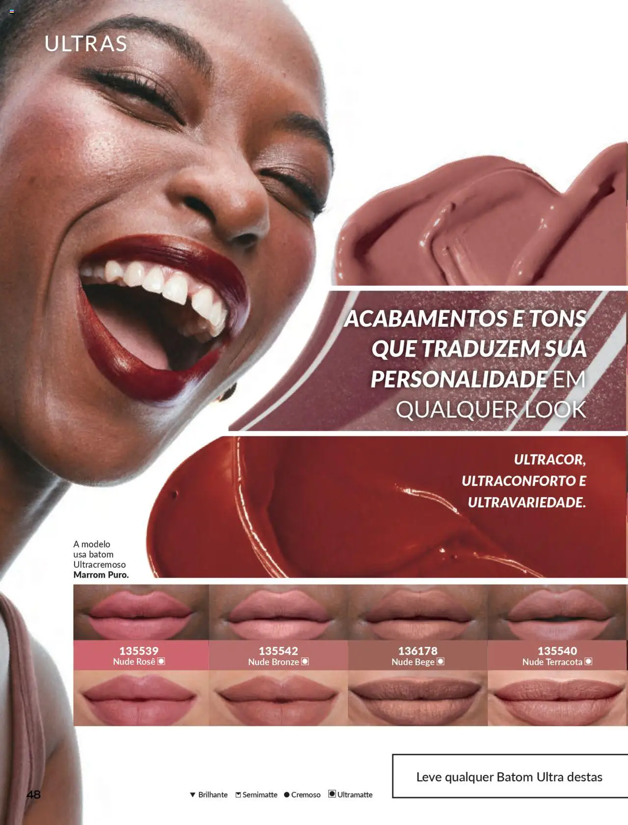 Avon Folheto - válido de 16.06.2025 | Página: 48 | Produtos: Batom