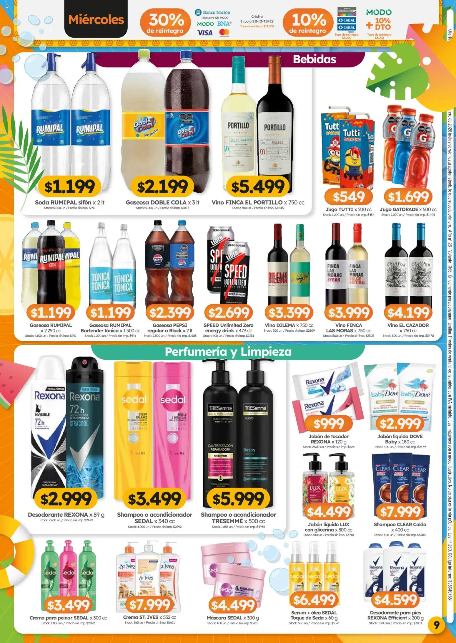 Cordiez ofertas │ válido desde el 29.01.2026 | Página: 9 | Productos: Jabón líquido, Máscara, Desodorante, Crema