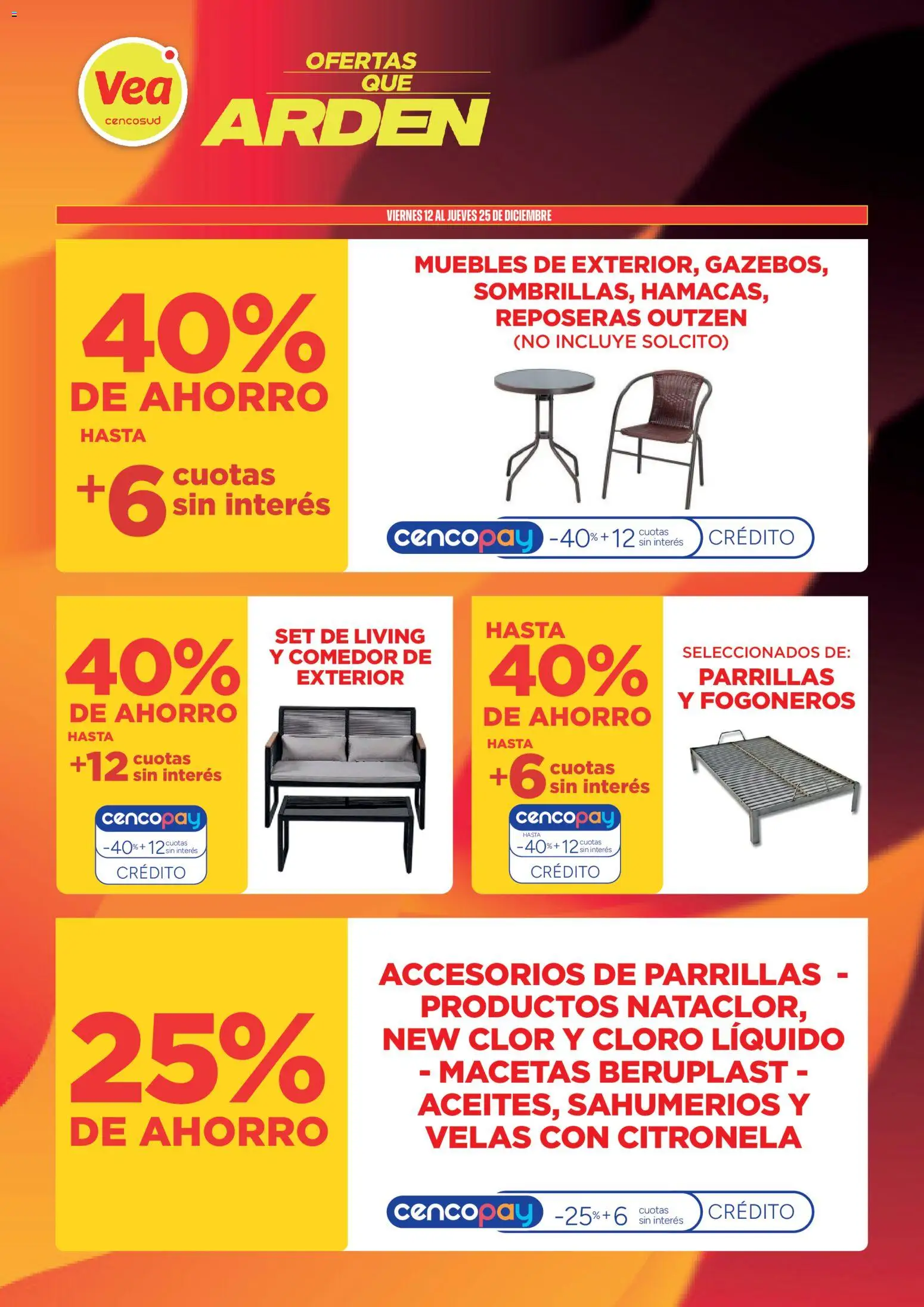 Vea - Ofertas que Arden │ válido desde el 12.12.2025 | Página: 4 | Productos: Citronela