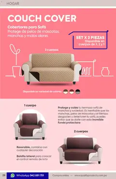 Vista previa de folleto Quality Products catálogo de la Quality Products válido desde 01.03.2026 | Página: 28 | Productos: Sofá