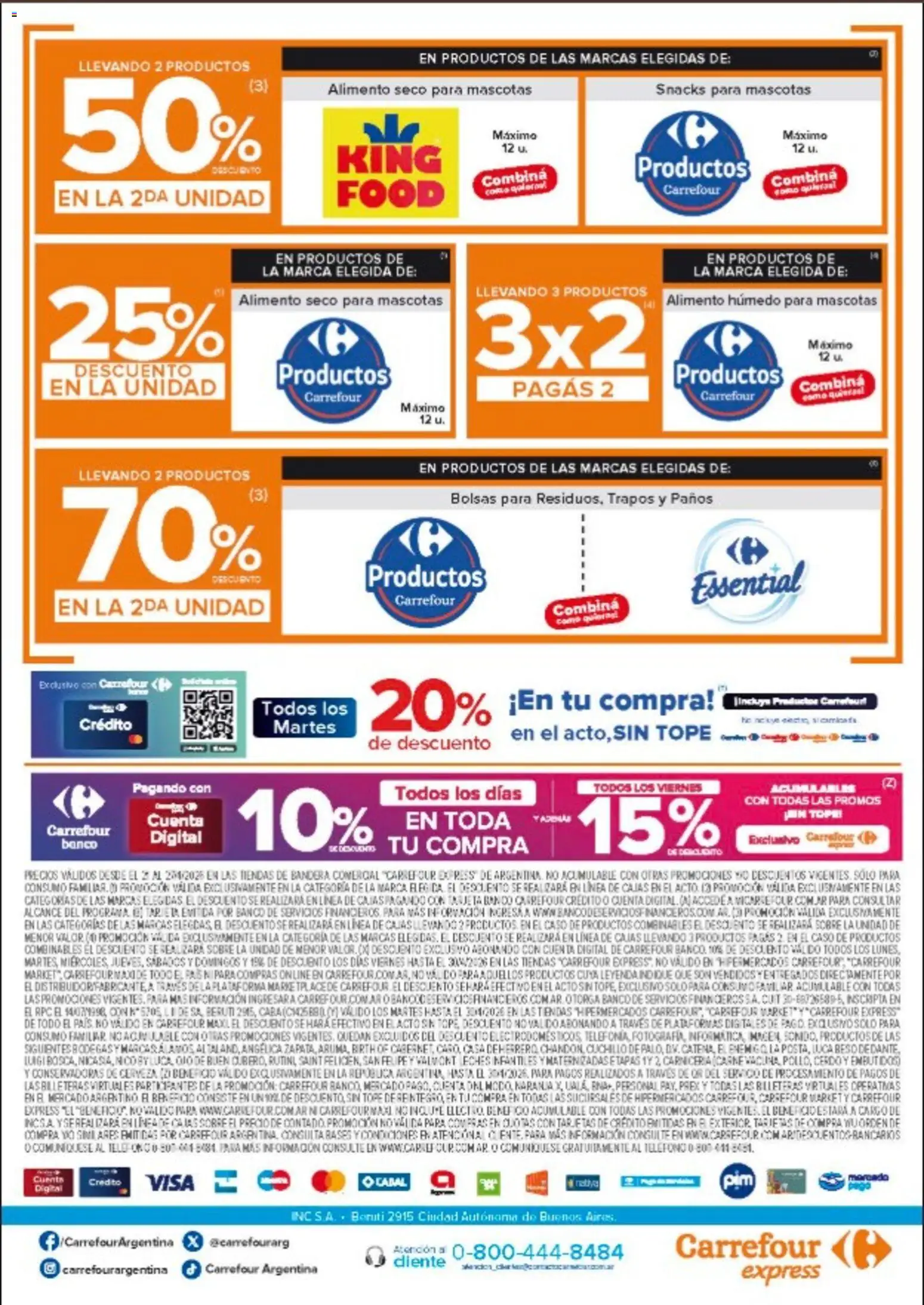 Carrefour Express - Ofertas │ válido desde el 21.04.2026 | Página: 5 | Productos: Teléfono, Caso, Banco, Cerveza