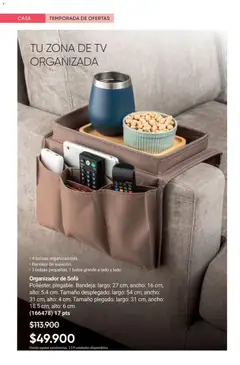 Avon - Catálogo casa & estilo 02/2026 -  Vista previa de la revista de la tienda Avon valido desde el 01.02.2026 | Página: 30 | Productos: Bandeja, Bolsa, Sofá, Organizador