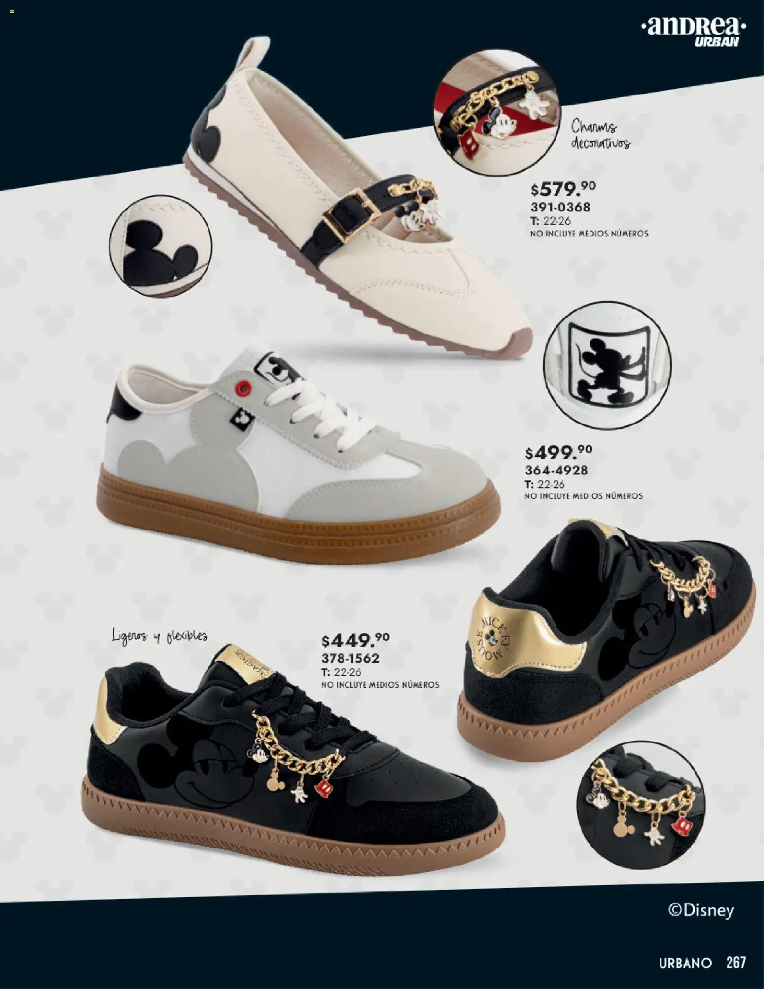 Nuevas ofertas de Andrea válidas en toda la República Mexicana desde el 25.01.2026. ¡Encuentra las mejores ofertas en Andrea catálogo Calzado Dama! | Página: 267