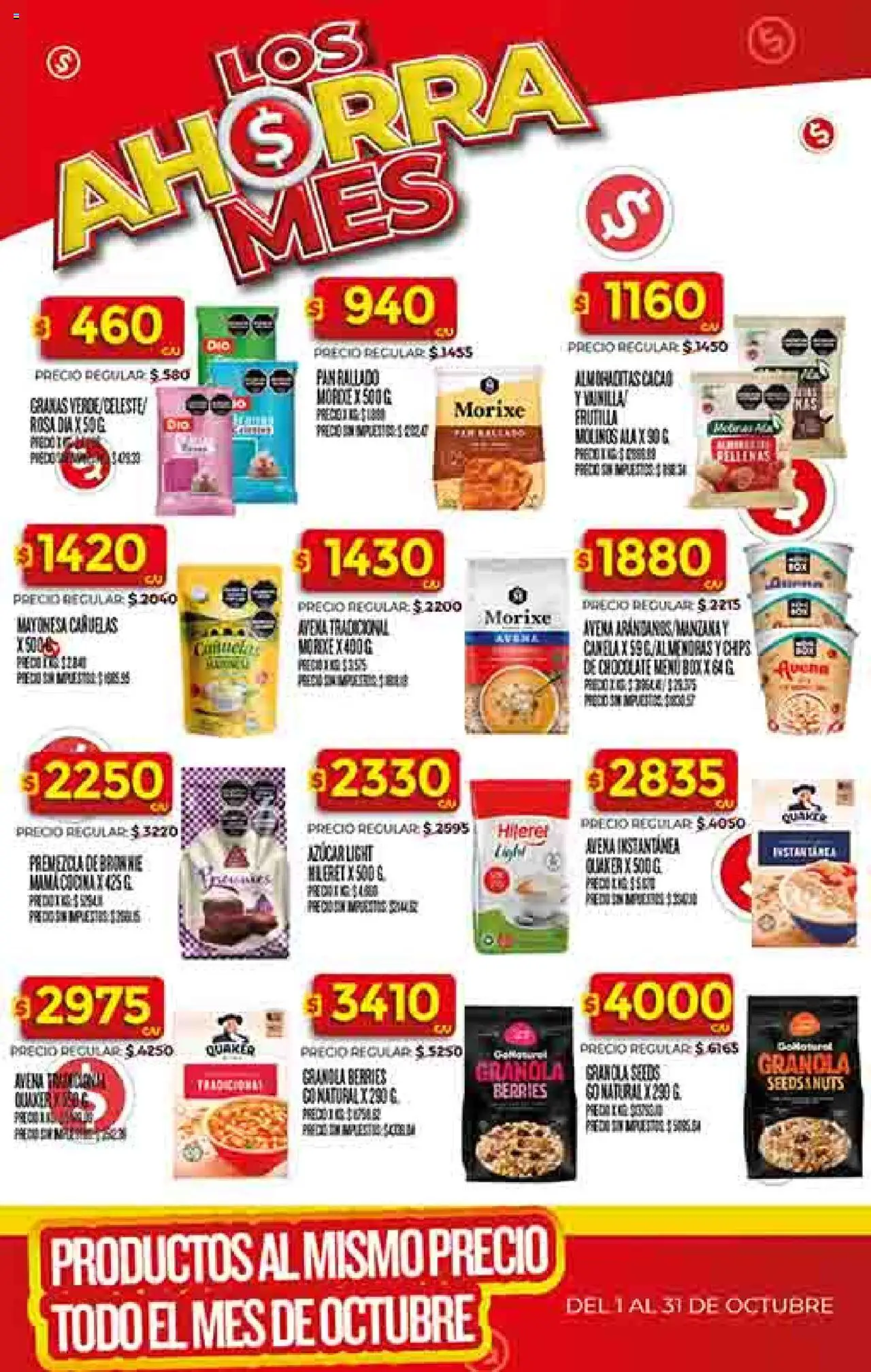 Dia - Ofertas - Salta y Jujuy │ válido desde el 01.10.2025 | Página: 26 | Productos: Azucar, Mayonesa, Chocolate, Cacao