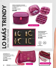 Catálogo CyZone Campaña 6 válido desde el 31.03.2026 | Página: 86 | Productos: Monedero, Estuche