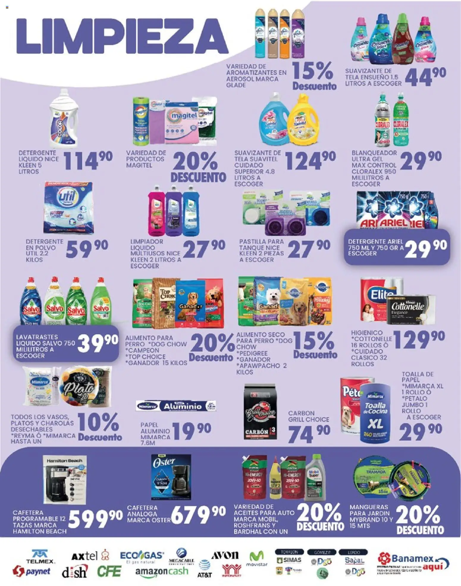 Nuevas ofertas de Alsuper válidas en toda la República Mexicana desde el 06.03.2026. ¡Encuentra las mejores ofertas en Alsuper folleto Laguna! | Página: 5 | Productos: Detergente, Suavizante, Cafetera, Polvo