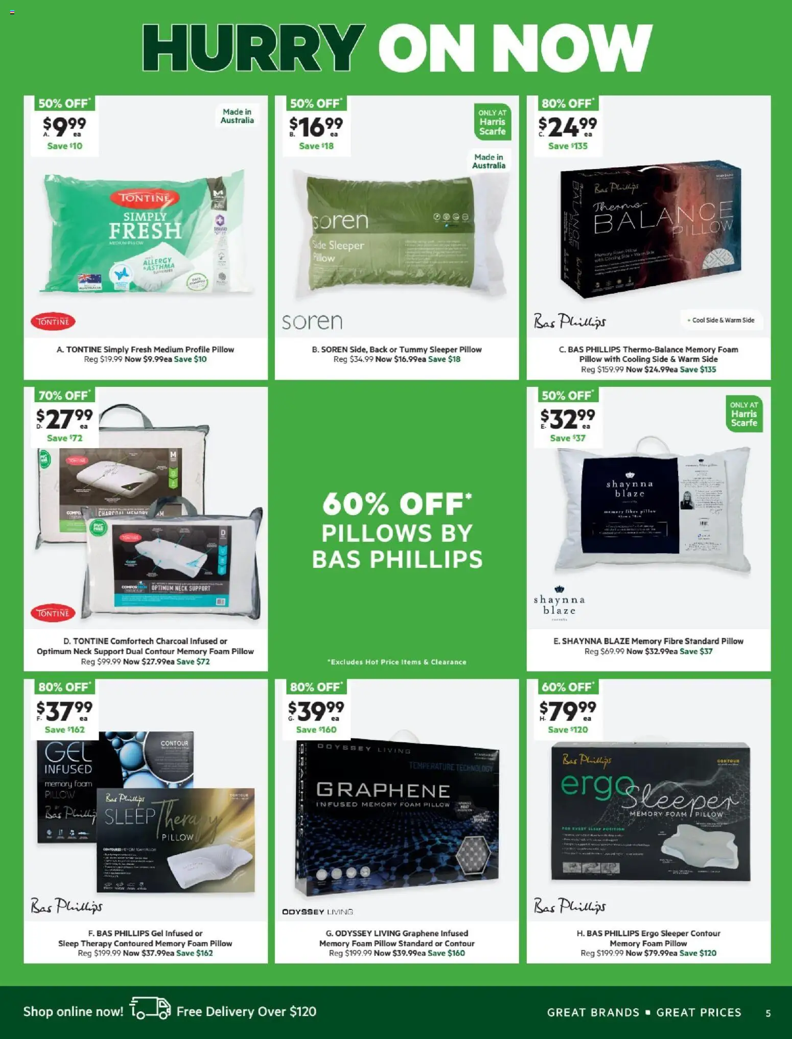 Harris Scarfe catalogue - valid from 24.12.2025 | Page: 5 | Products: Contour, Pillow, Allergy