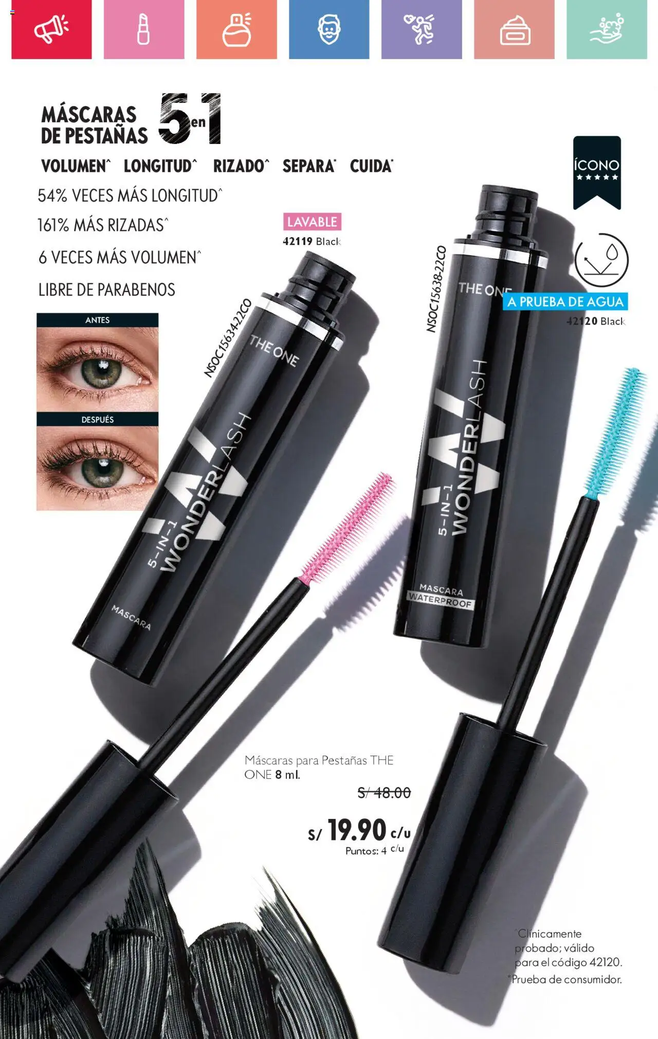 Catálogo Oriflame válido desde 23.08.2025 | Página: 24 | Productos: Máscara