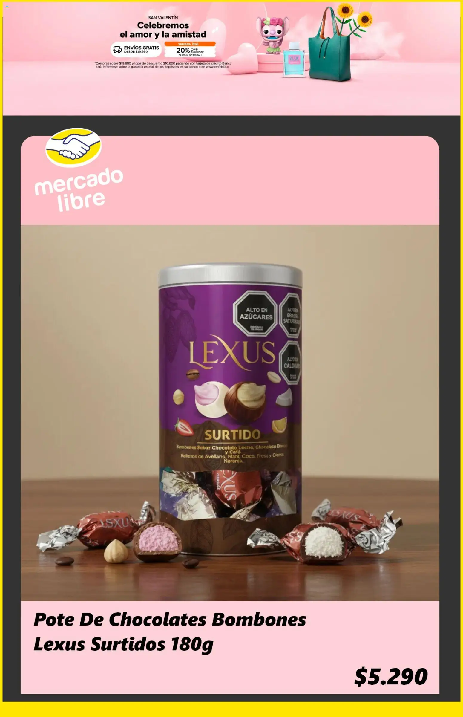 Mercado Libre ofertas  │ válido desde el 13.02.2026 | Página: 3 | Productos: Banco, Sobre, Café, Chocolate